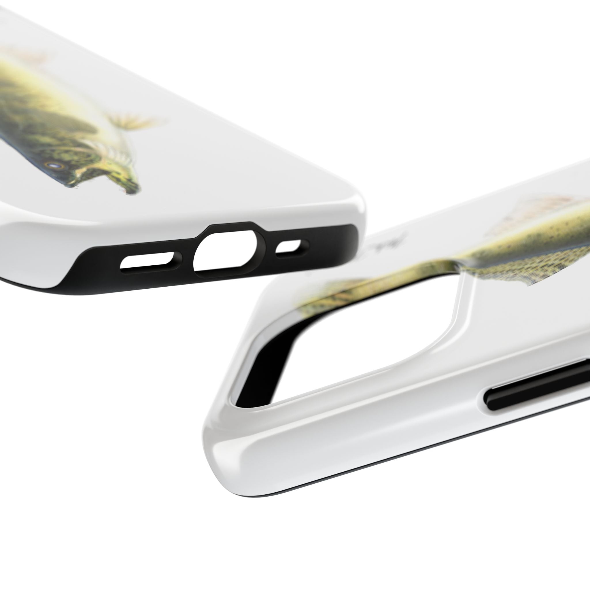 Walleye White Phone Case (iPhone)