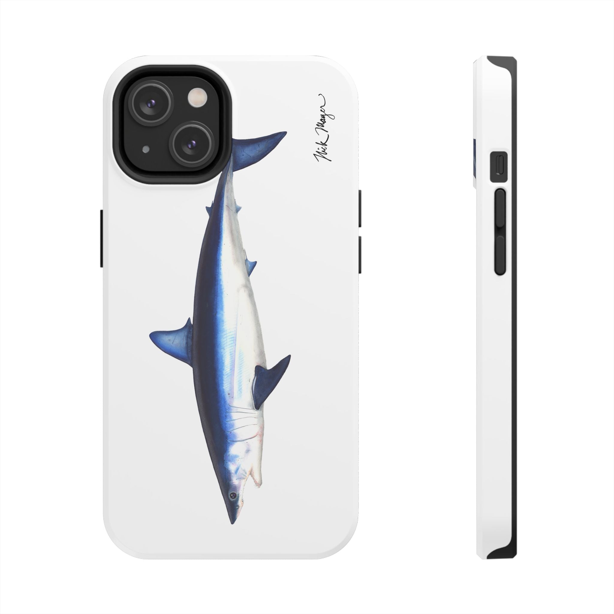 Mako Shark White Phone Case (iPhone)