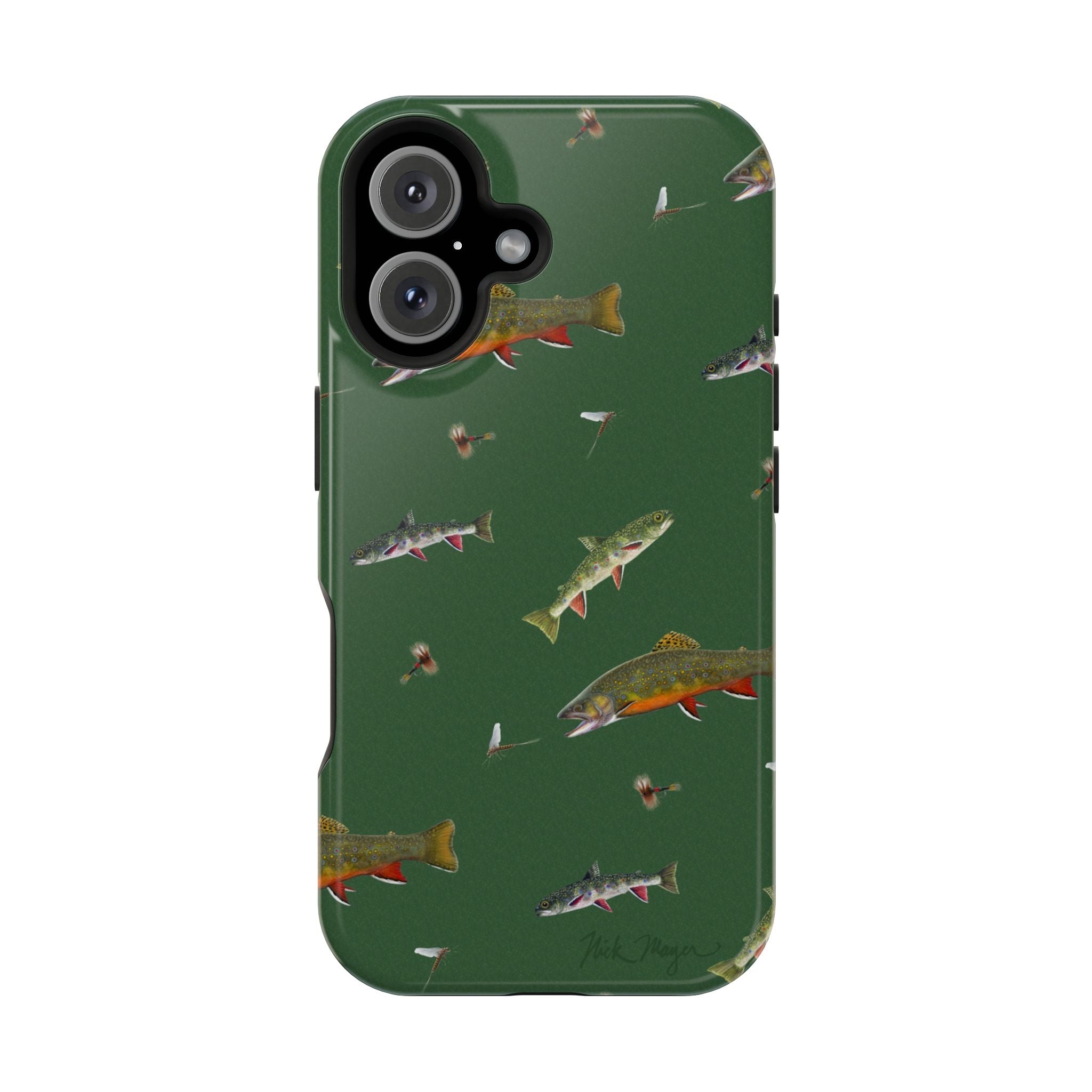 Trout and Flies MagSafe iPhone Case