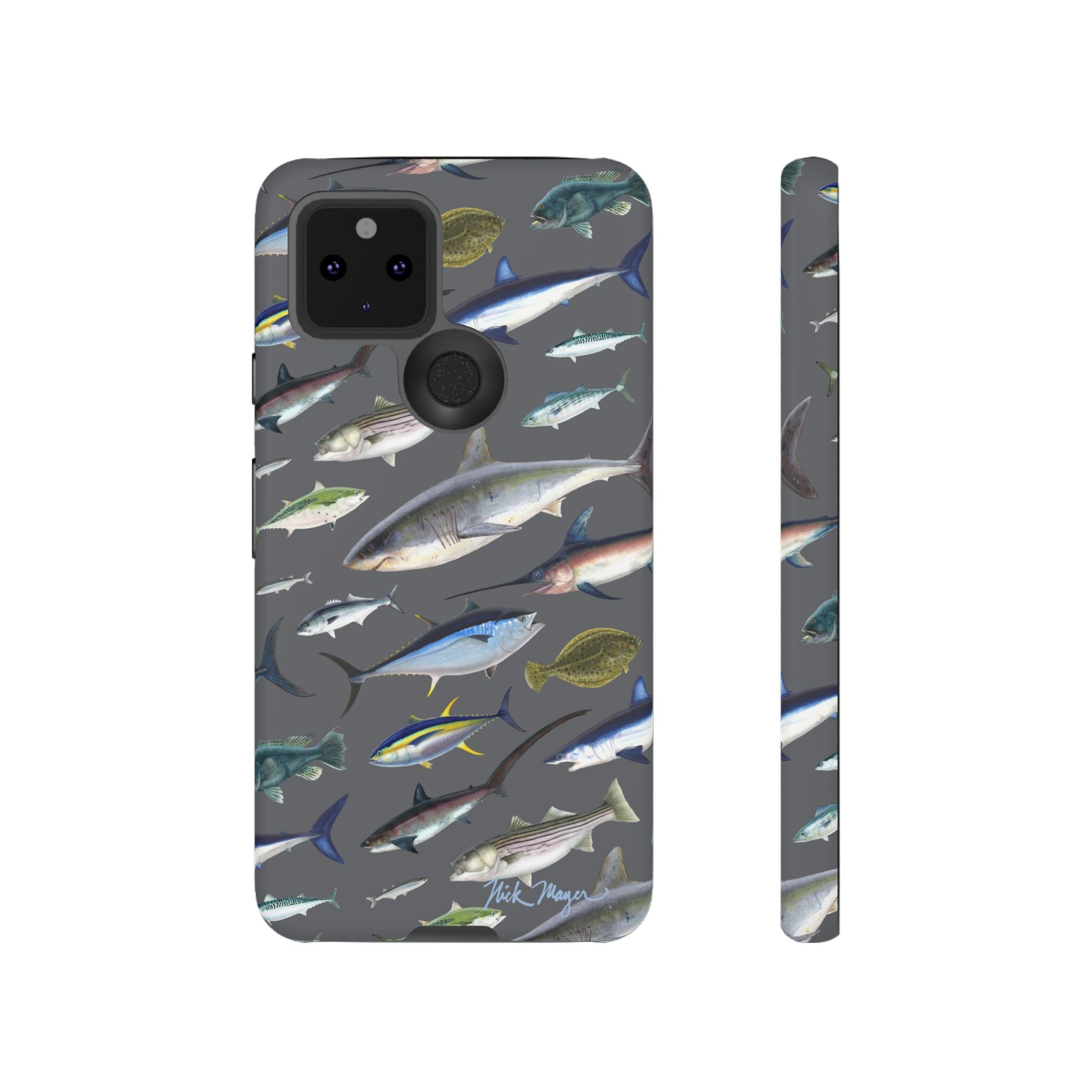 New England Offshore Fish Grey Phone Case, NEW!  (Samsung)