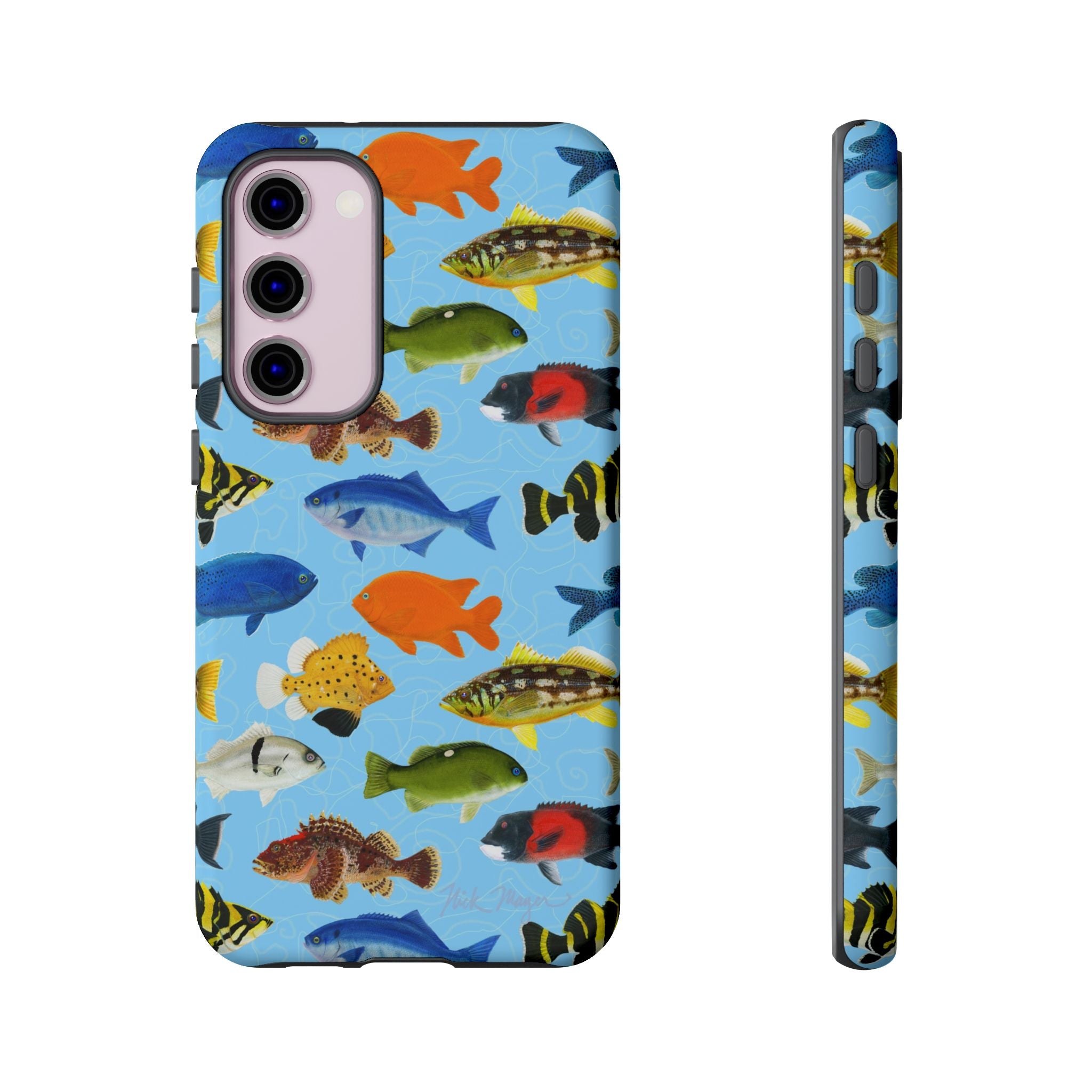 NEW California Fish Blue Phone Case (Samsung)