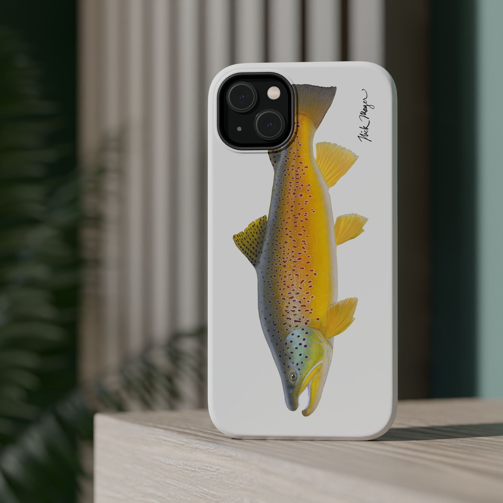 Brown Trout 3 MagSafe iPhone Case