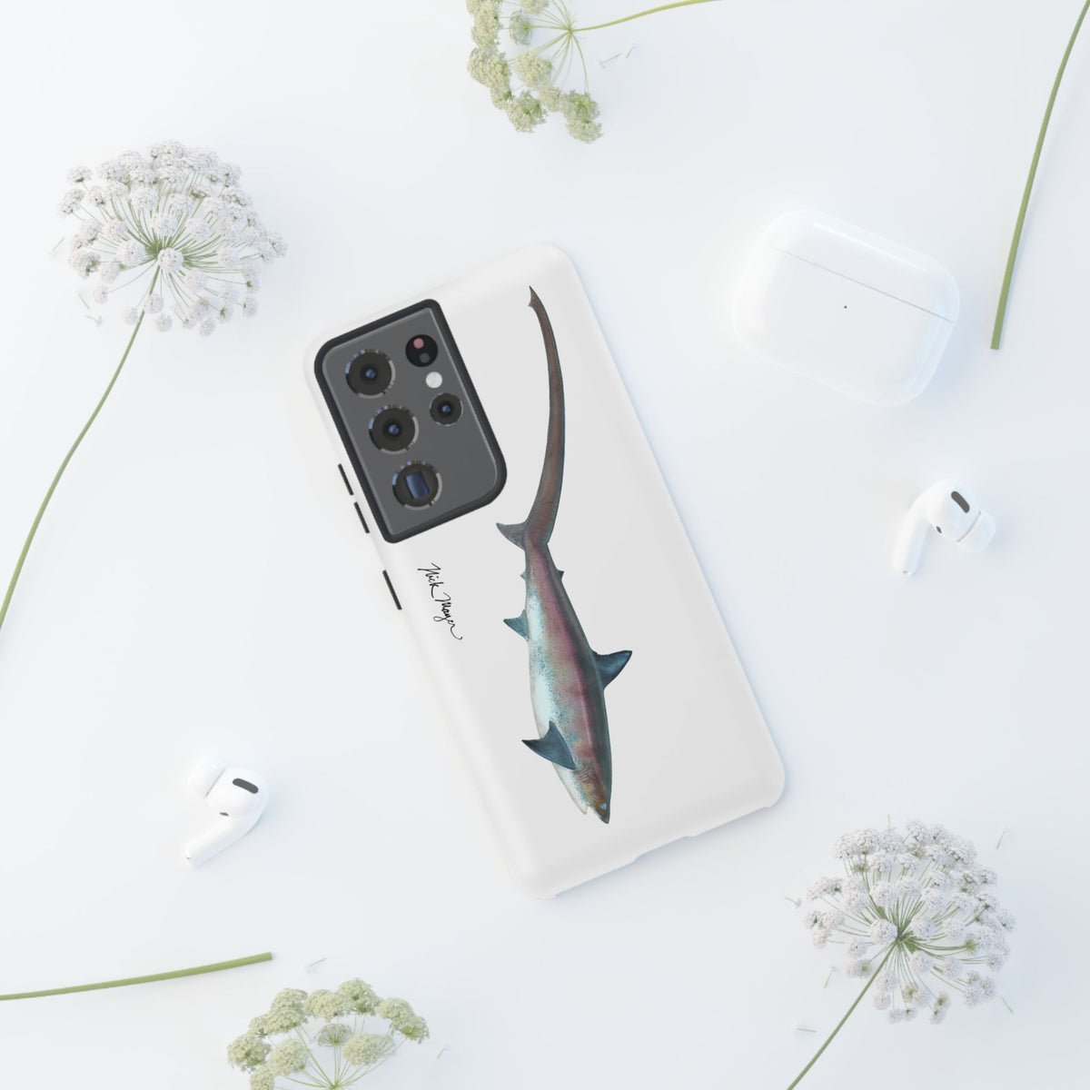 Thresher Shark Phone Case (Samsung) Printify