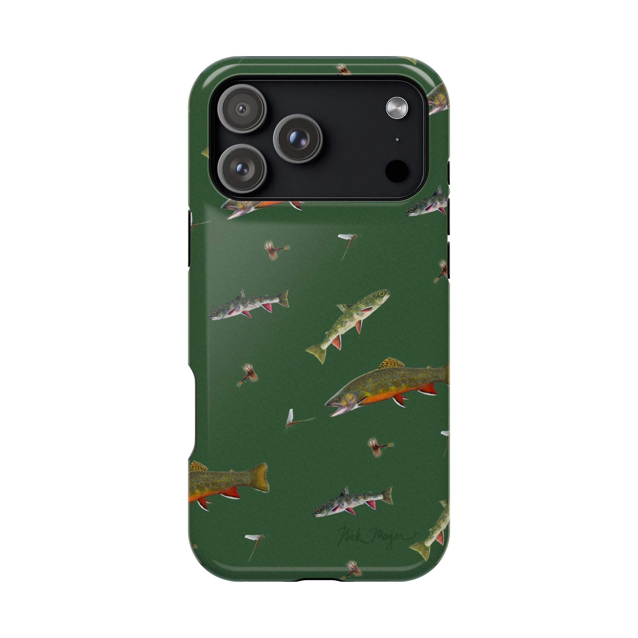 Trout and Flies MagSafe iPhone Case