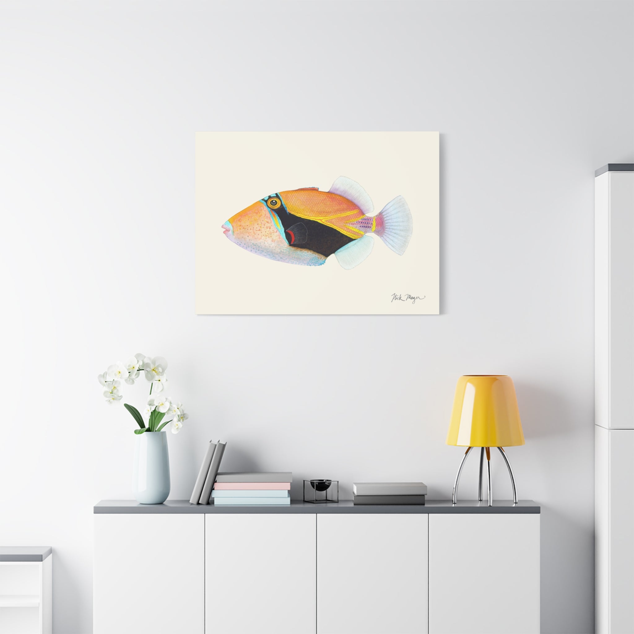 Humuhumunukunukuapua'a Canvas Print