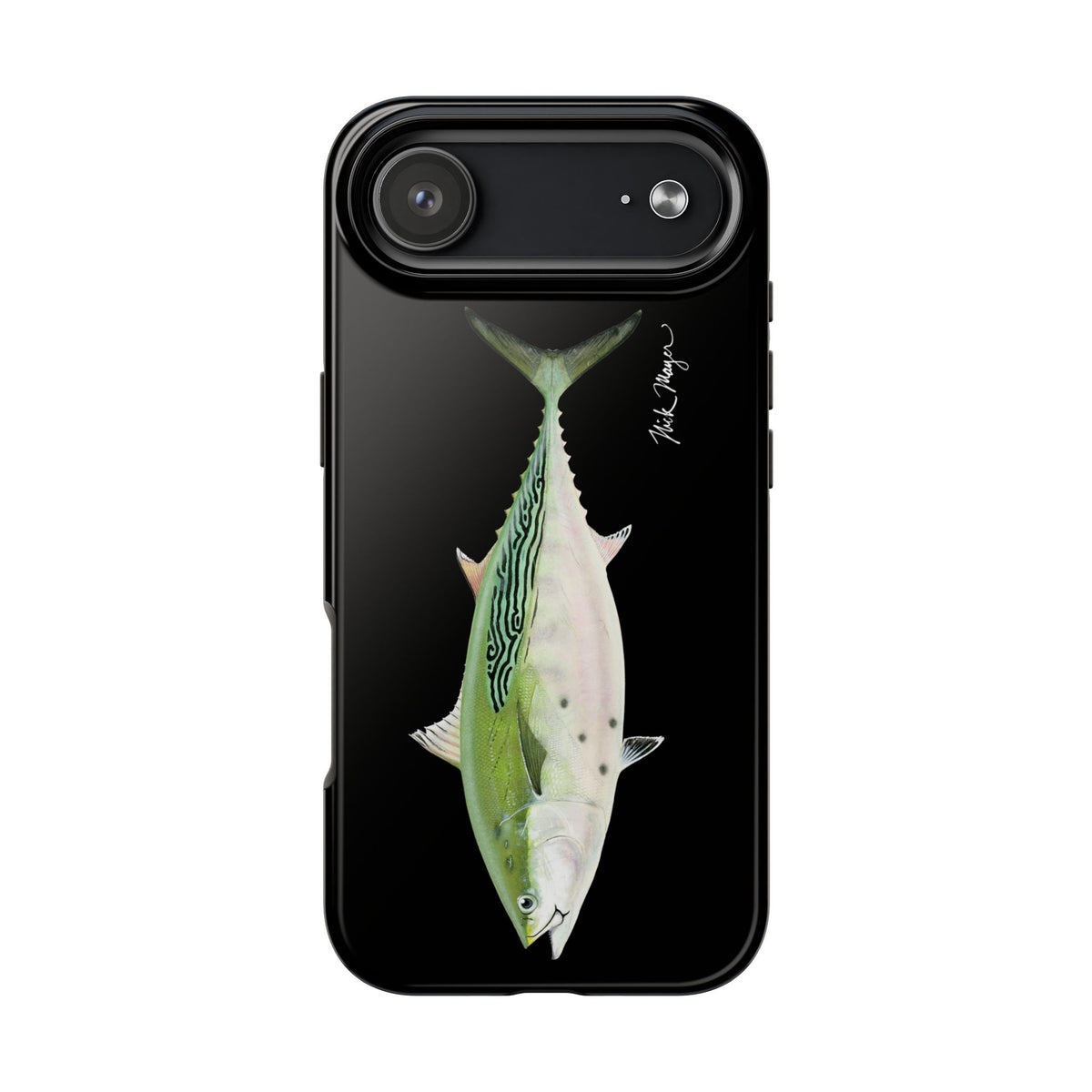Albie Black Phone Case (iPhone) Printify