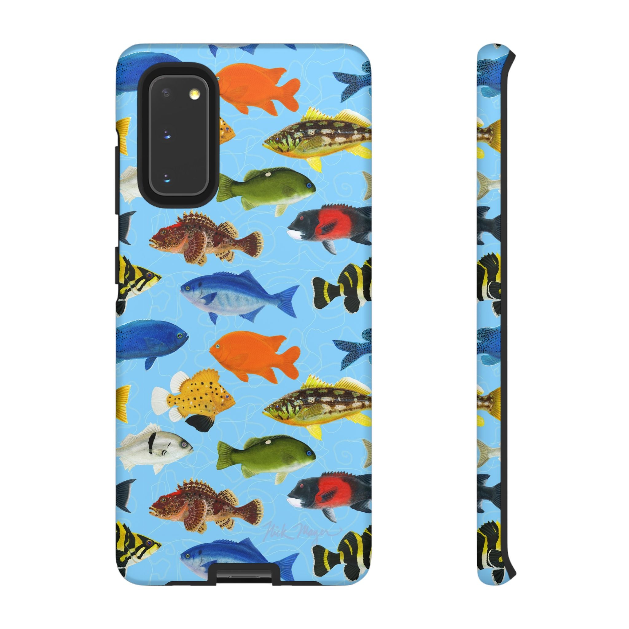 NEW California Fish Blue Phone Case (Samsung)