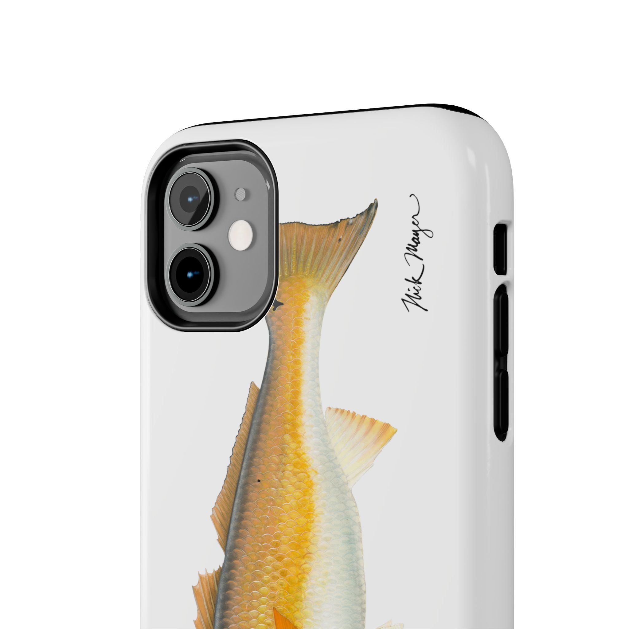 Bull Redfish White Phone Case (iPhone)