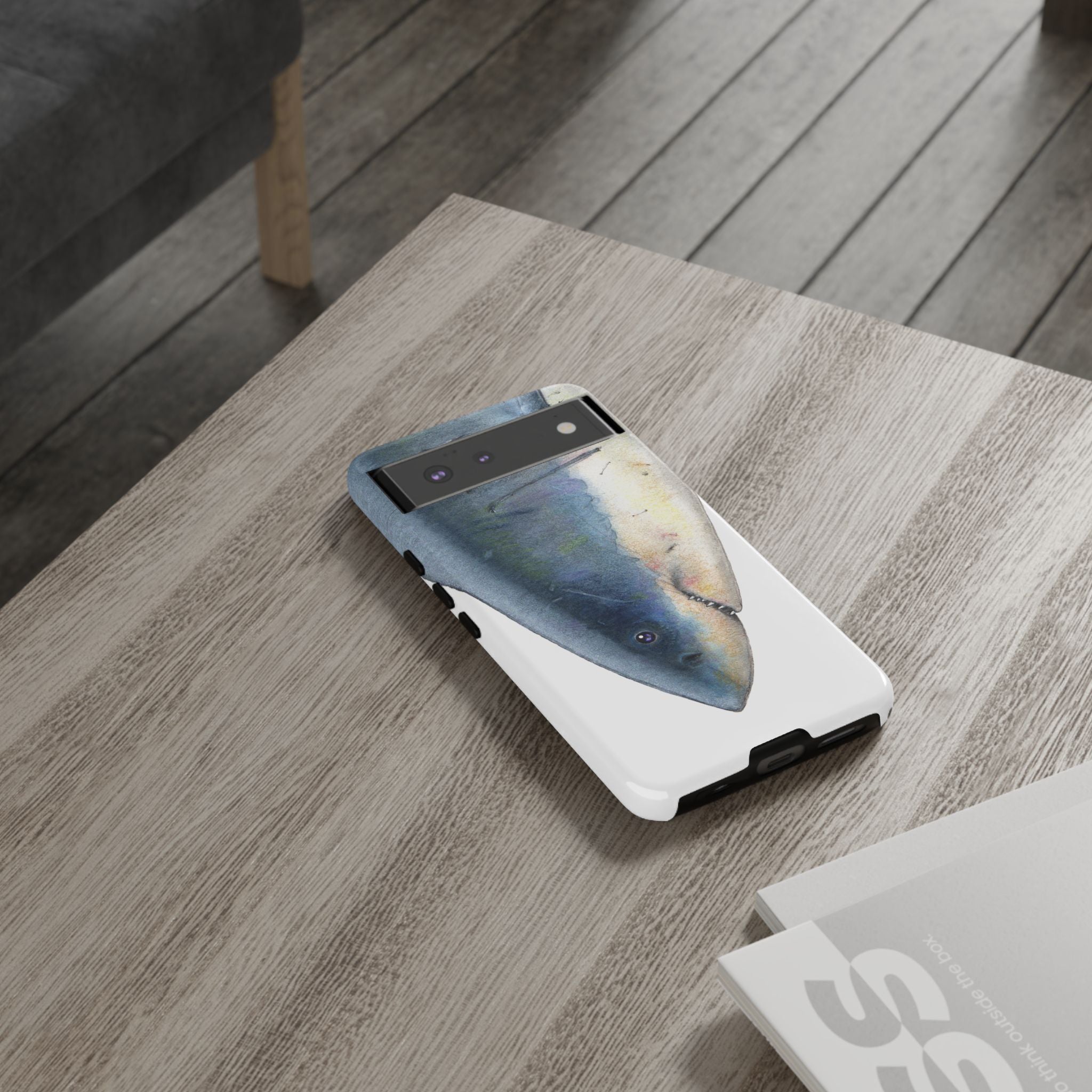 Great White Shark Face Phone Case (Samsung) Printify