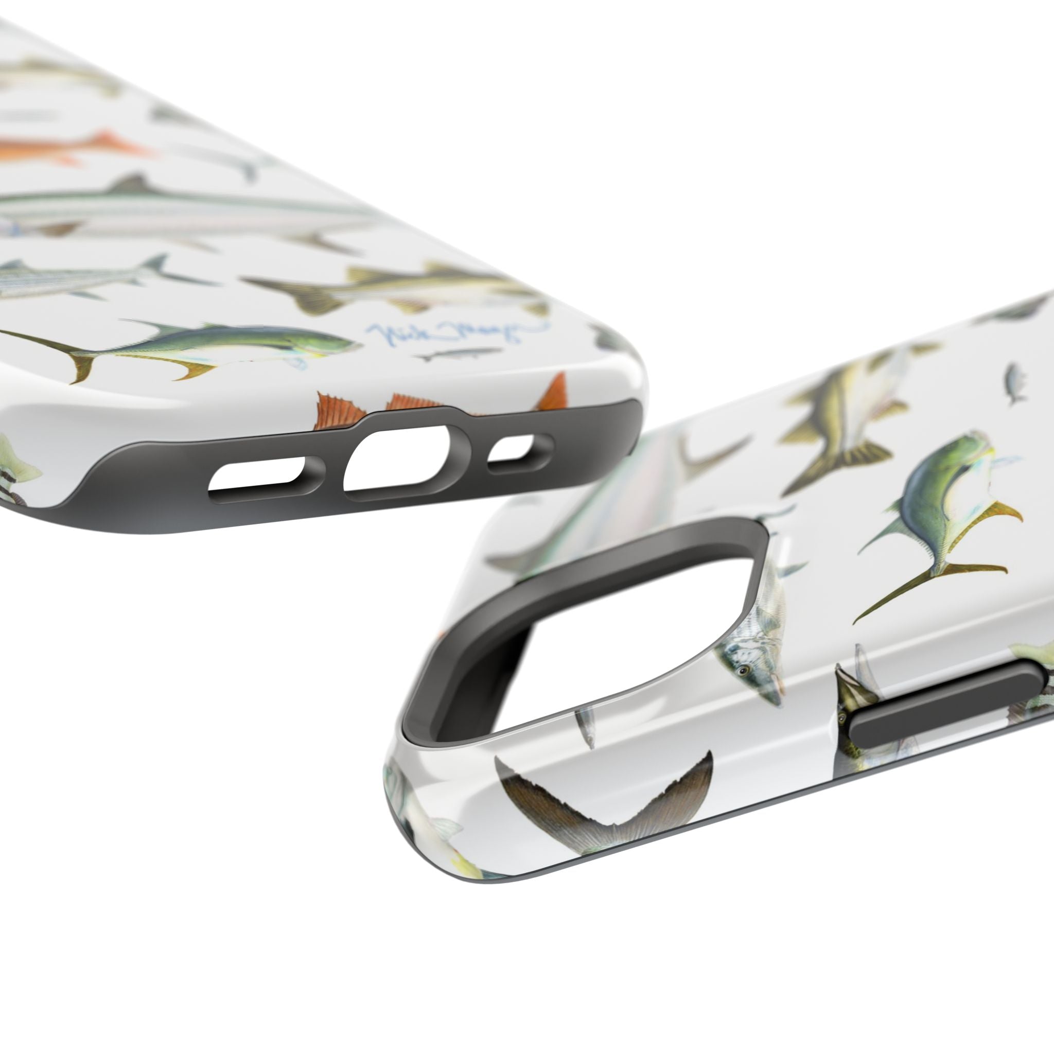 Southern Fish White MagSafe iPhone Case