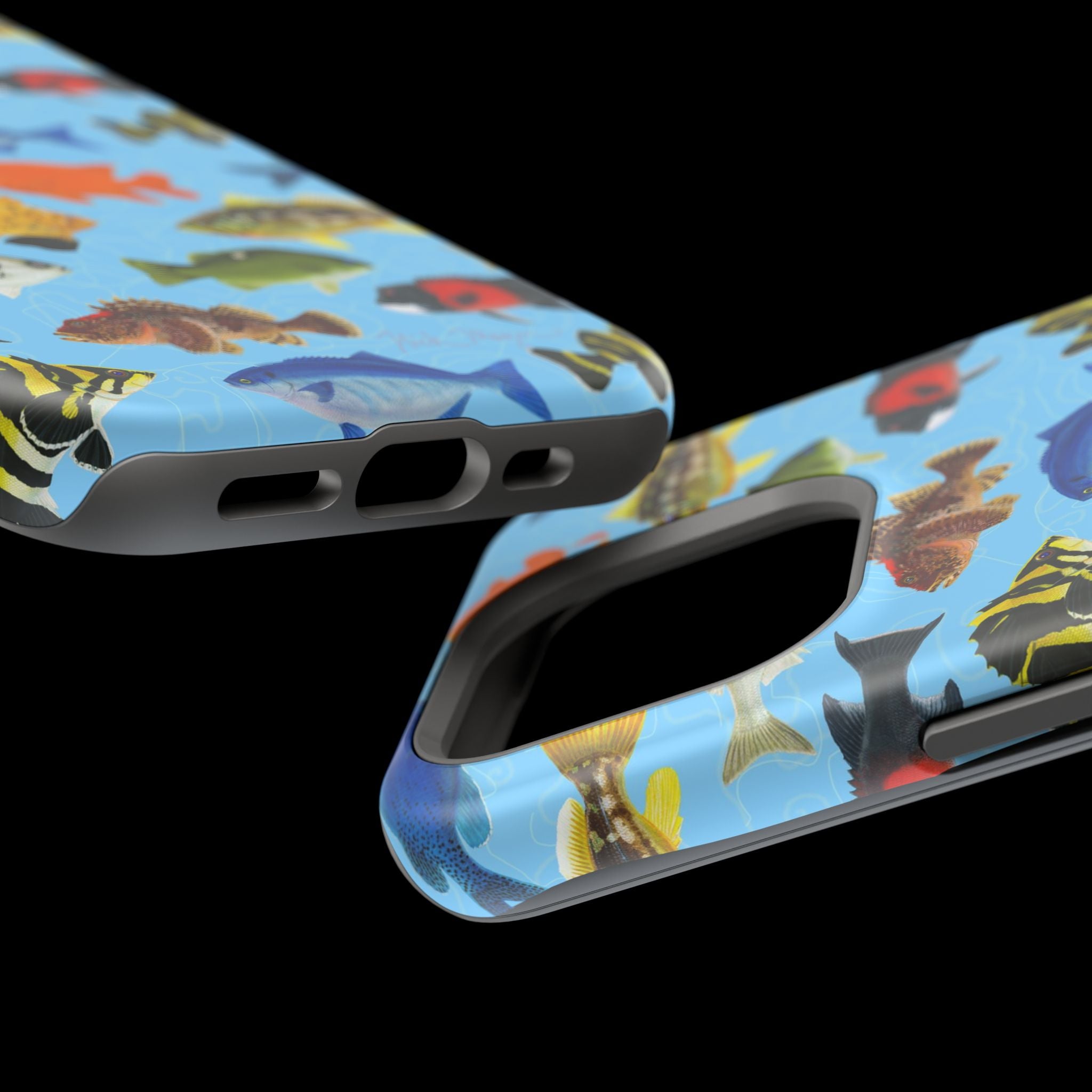 NEW California Fish Blue MagSafe iPhone Case