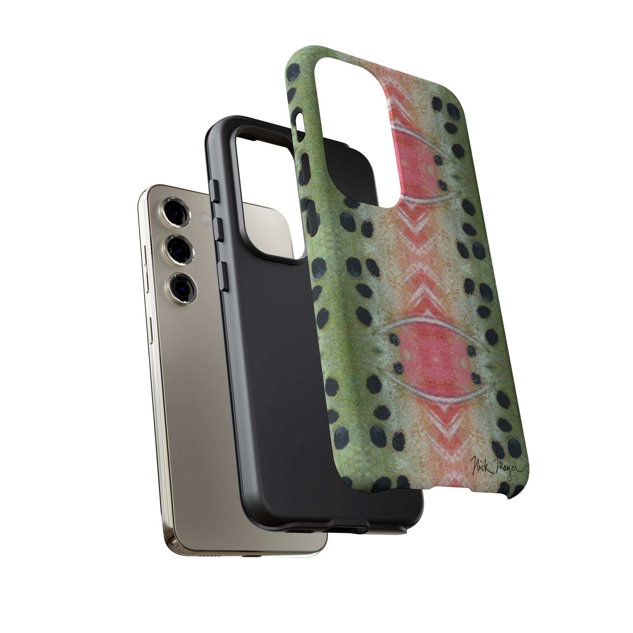 Rainbow Trout Pattern Phone Case (Samsung) Printify