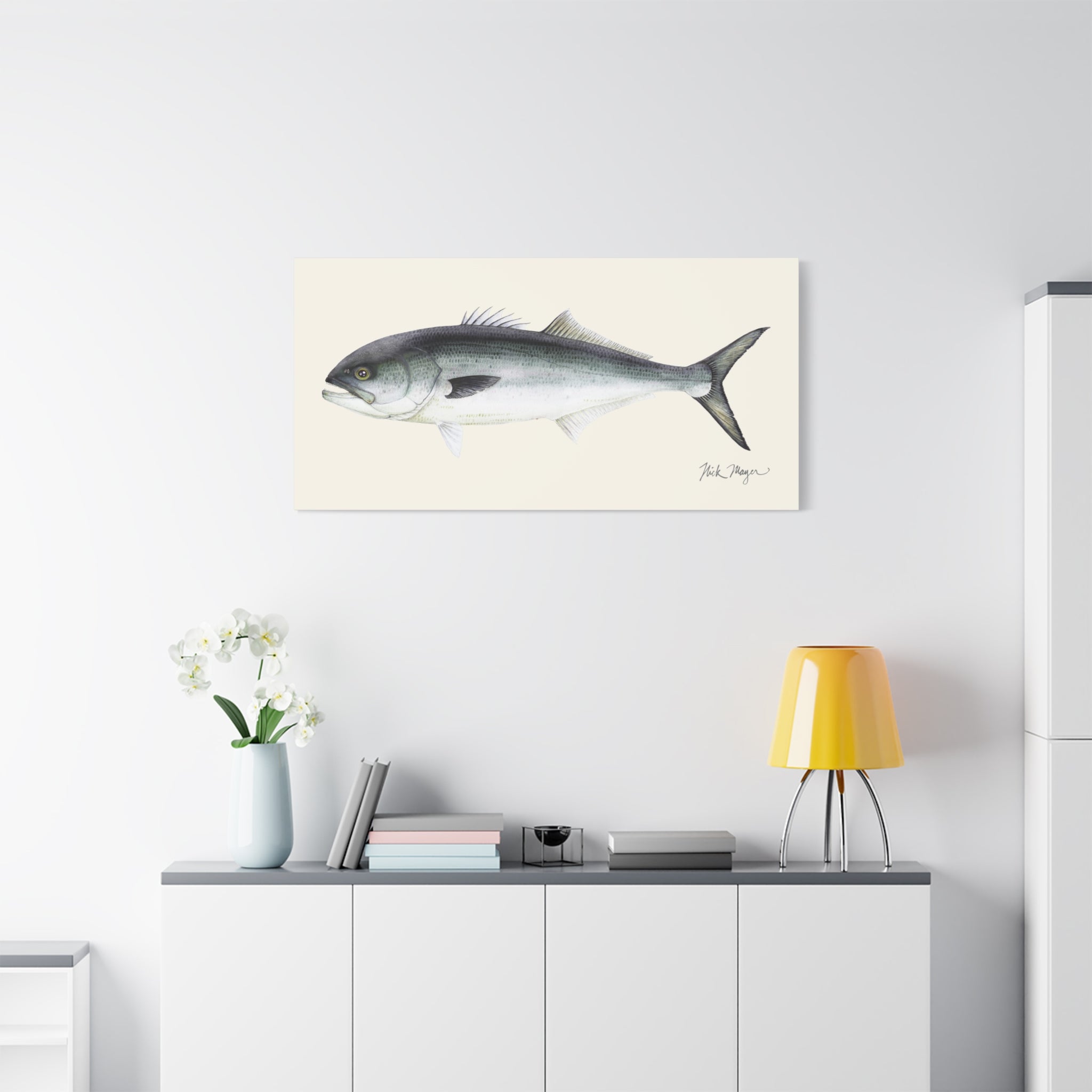 Bluefish Canvas Print
