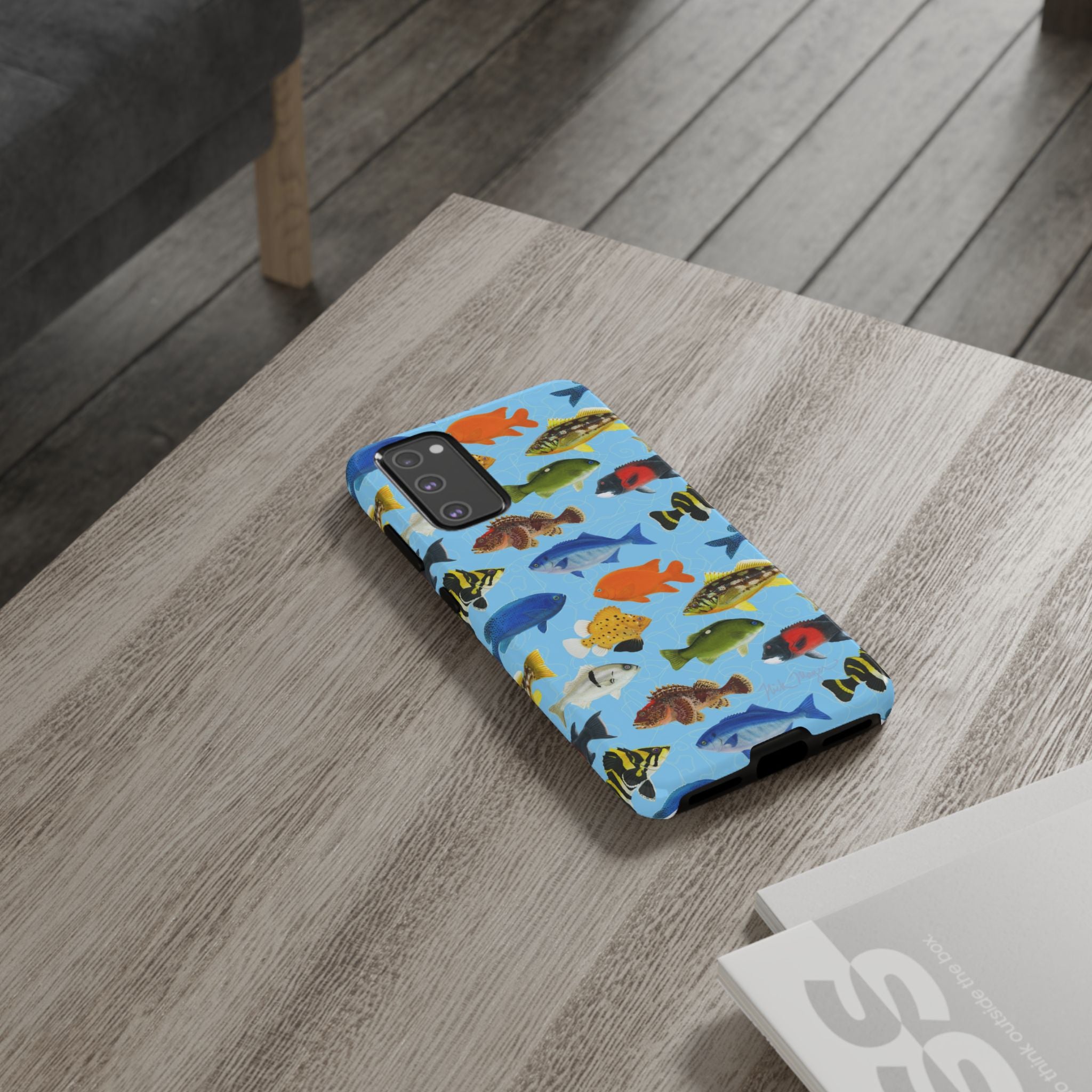 NEW California Fish Blue Phone Case (Samsung)