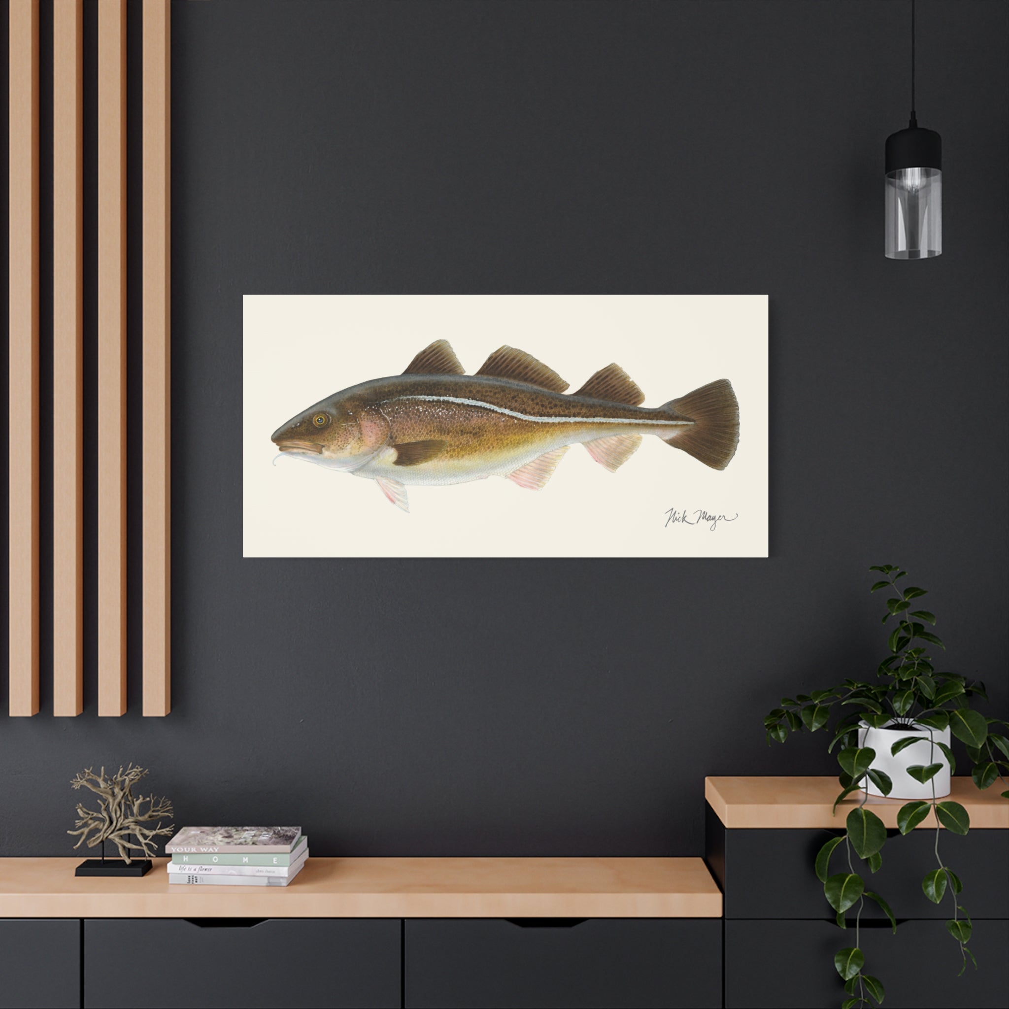 Cod Canvas Print