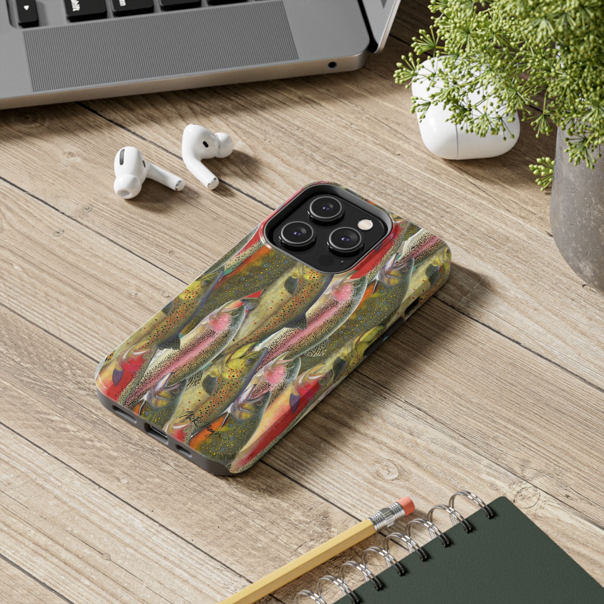 Trout Angler Phone Case (iPhone)