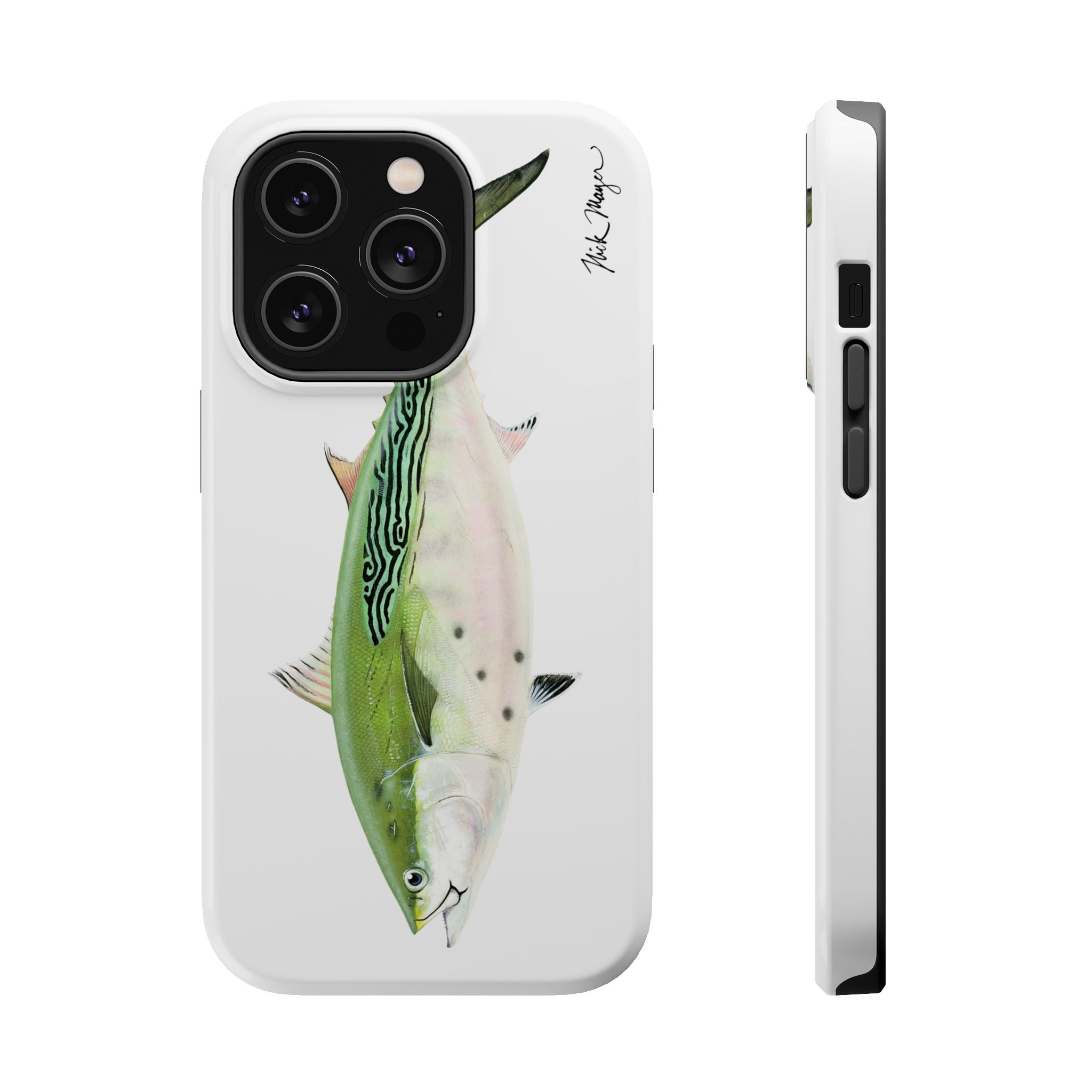 Albie MagSafe White iPhone Case