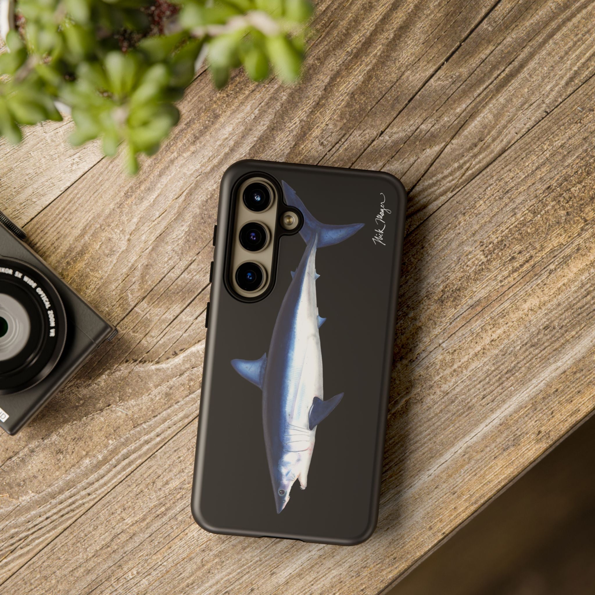 Mako Shark Black Phone Case (Samsung)