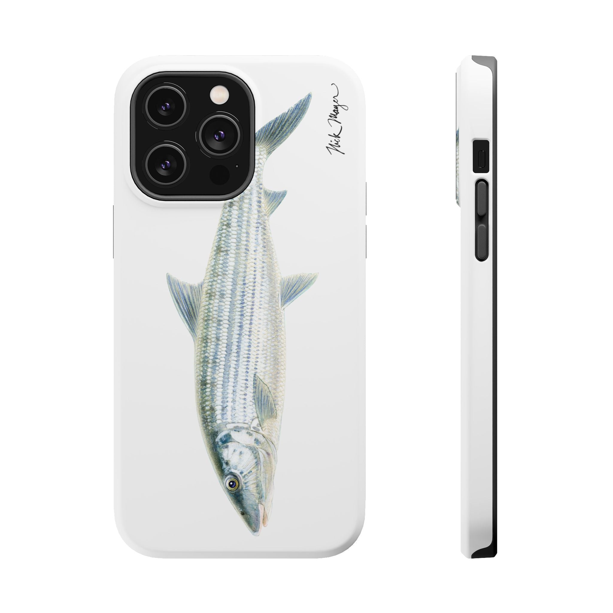 Bonefish MagSafe White iPhone Case