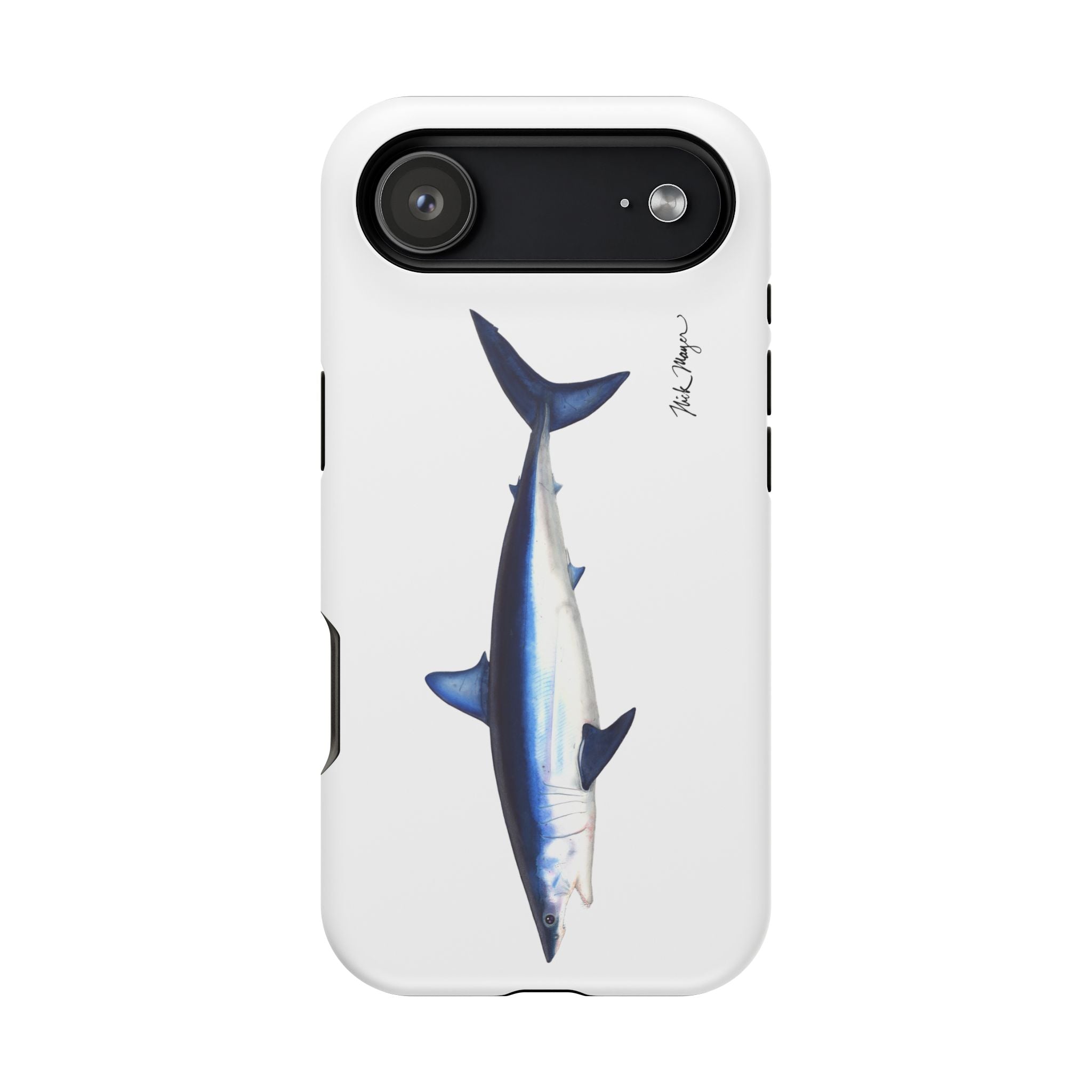 Mako Shark MagSafe White iPhone Case