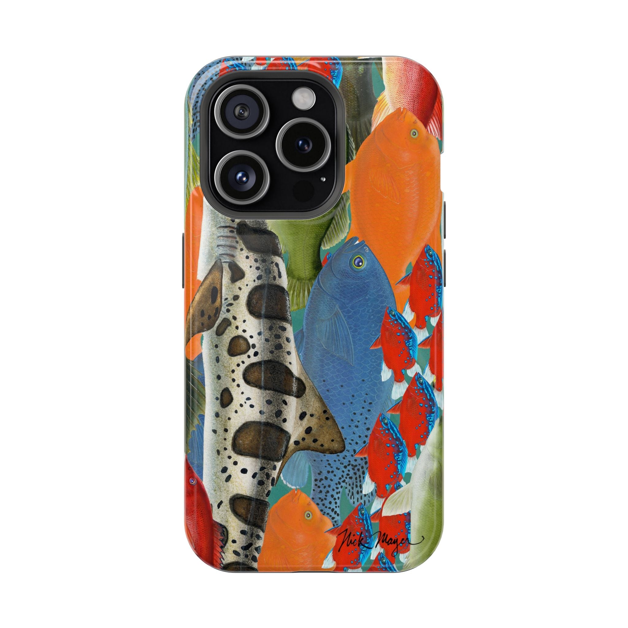 California Dive Fish MagSafe iPhone Case