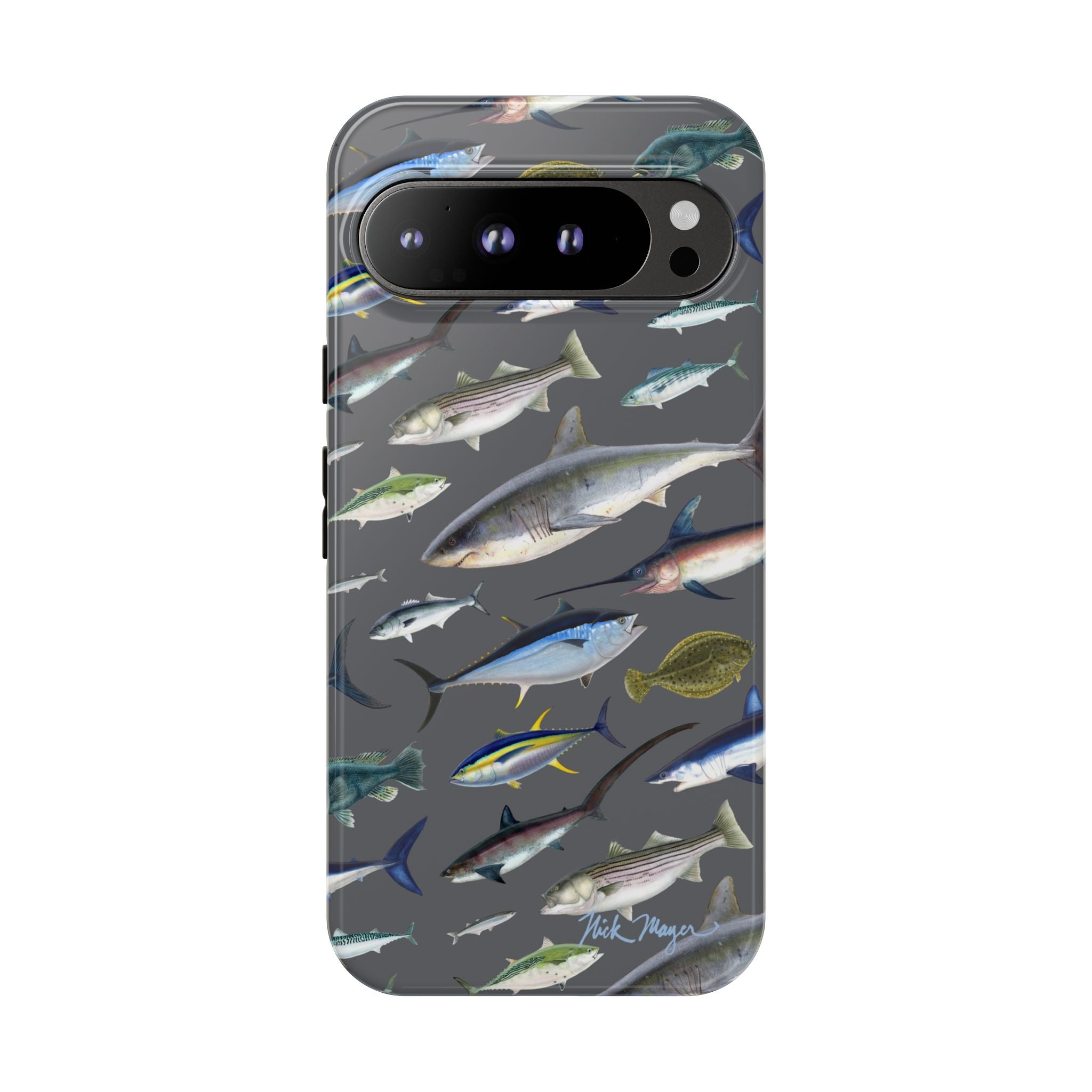 New England Offshore Fish Grey Phone Case, NEW!  (Samsung)