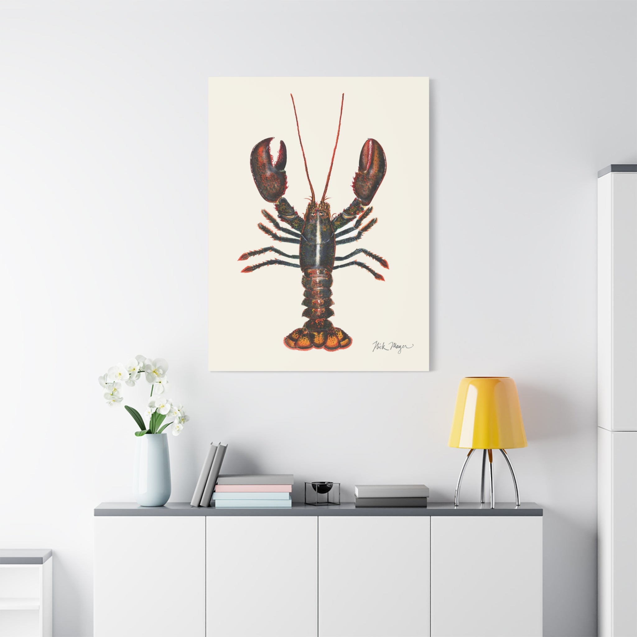 Northern Lobster Canvas Print