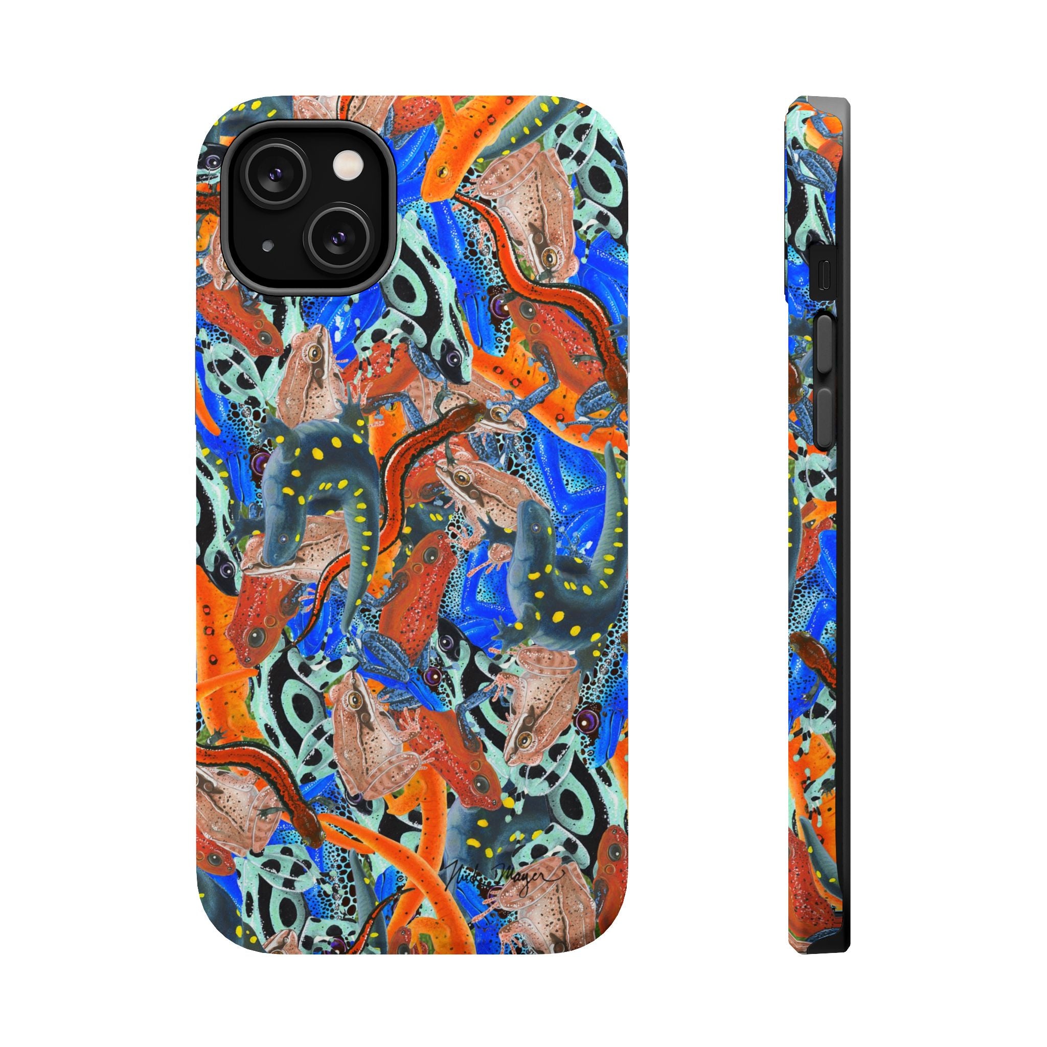 NEW Frogs and Salamanders MagSafe iPhone Case