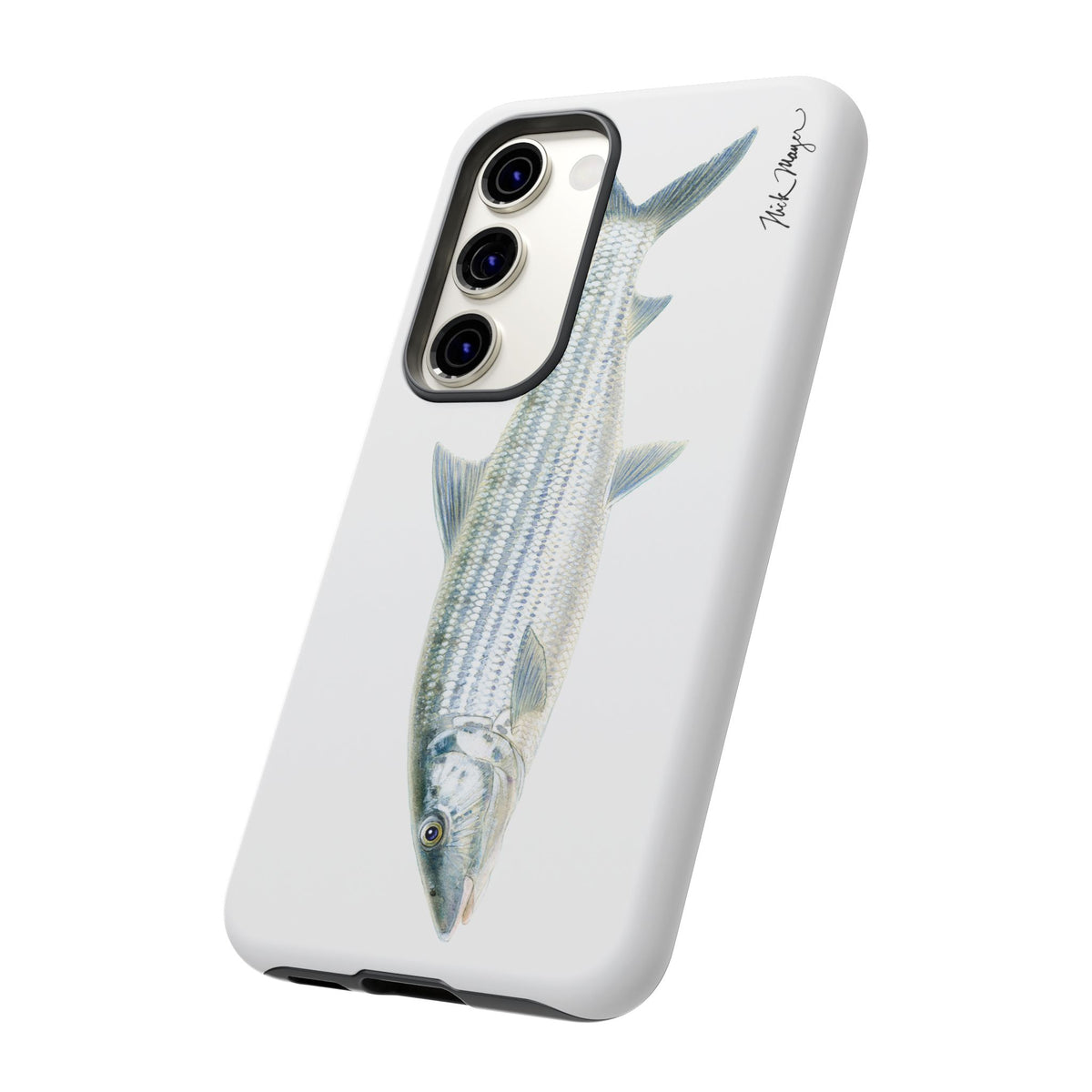 Bonefish White Phone Case (Samsung) Printify