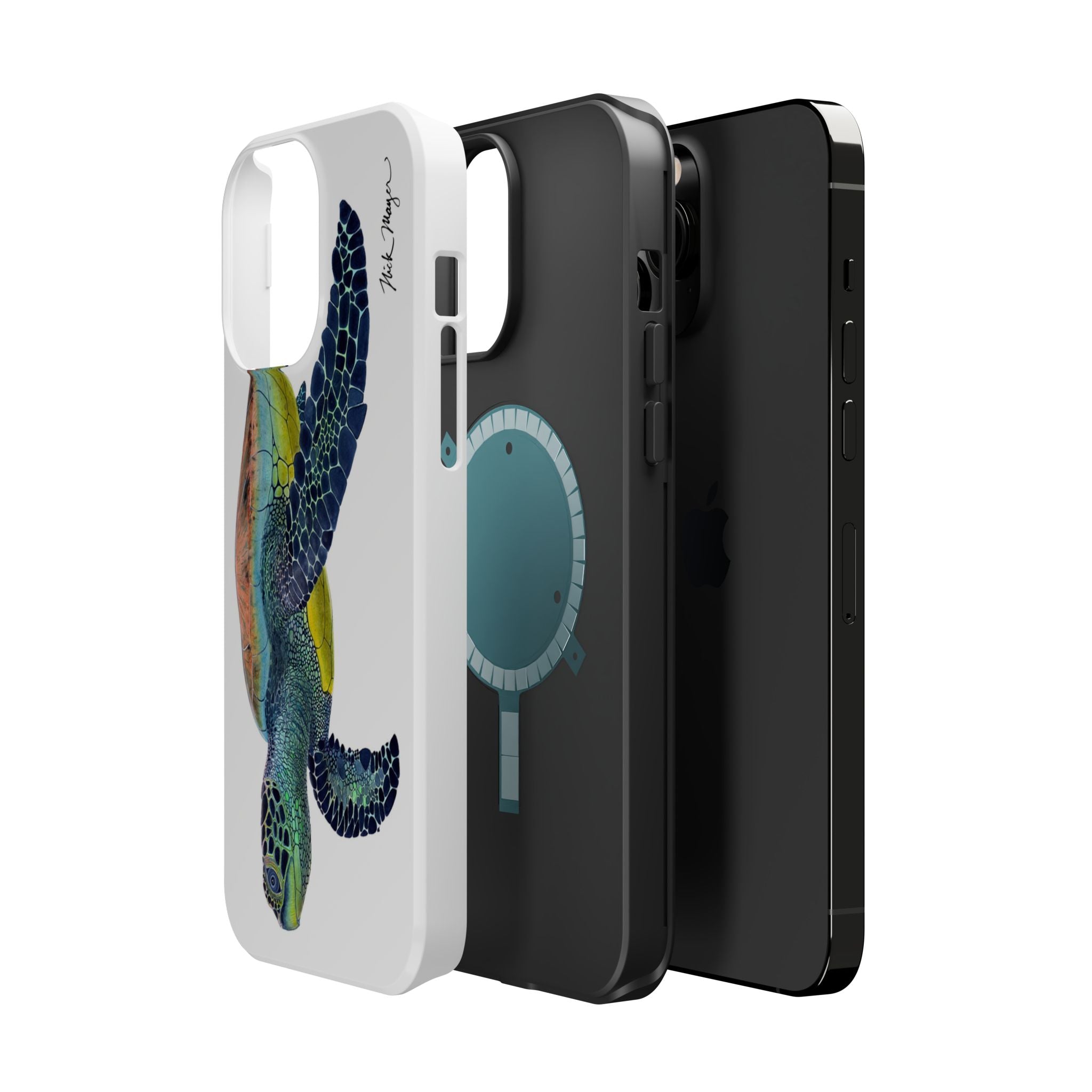 Green Sea Turtle II MagSafe iPhone Case