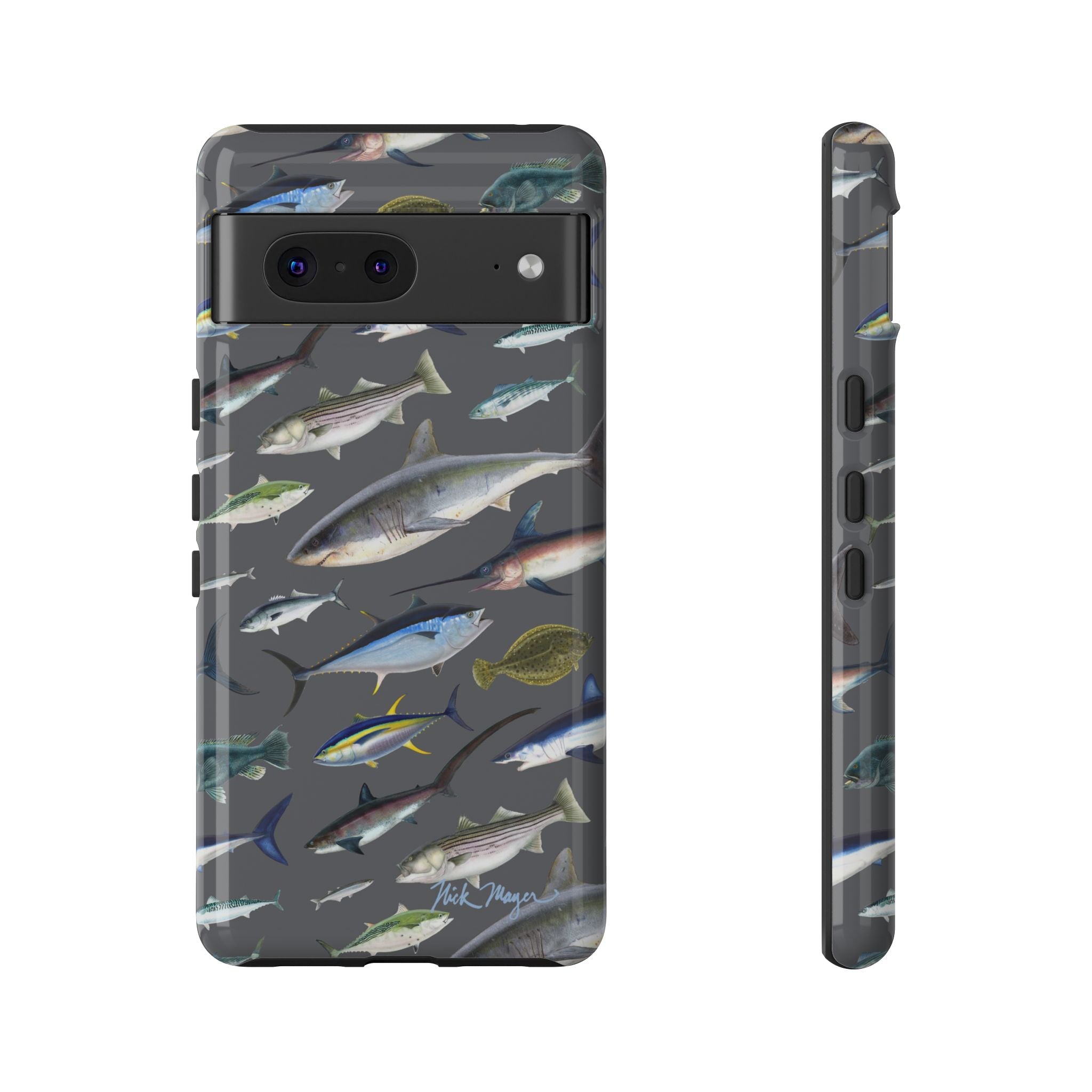 New England Offshore Fish Grey Phone Case, NEW!  (Samsung)
