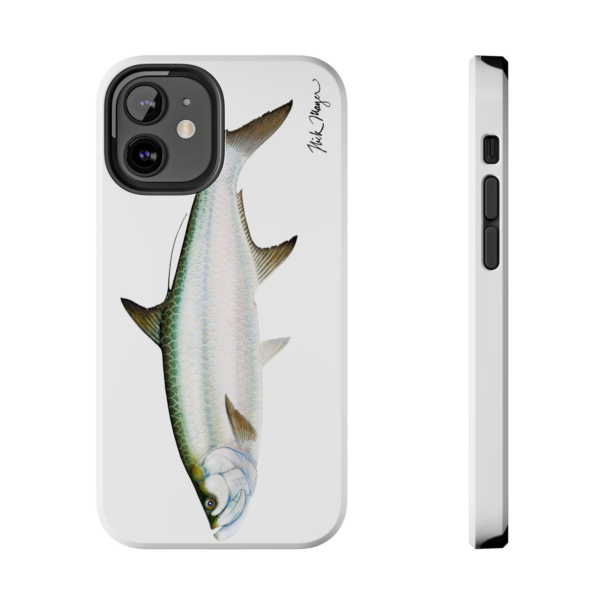 Tarpon White Phone Case (iPhone) Printify
