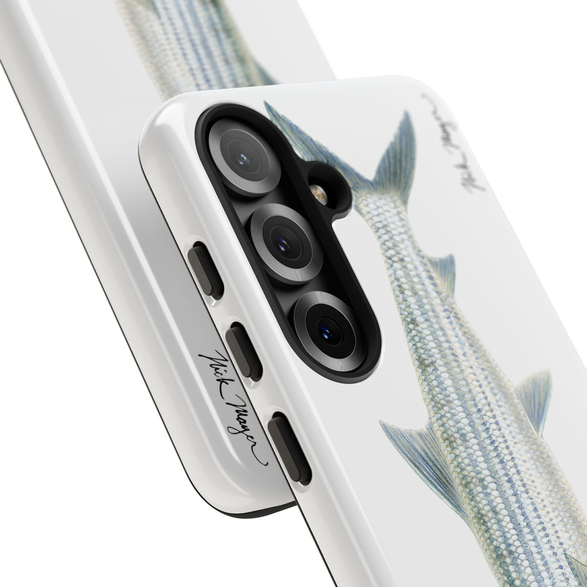 Bonefish White Phone Case (Samsung) Printify
