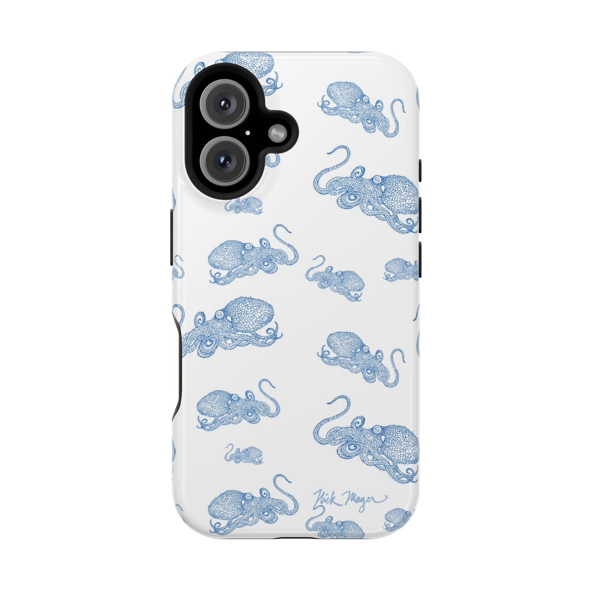 NEW Blue Octopus 2 MagSafe iPhone Case
