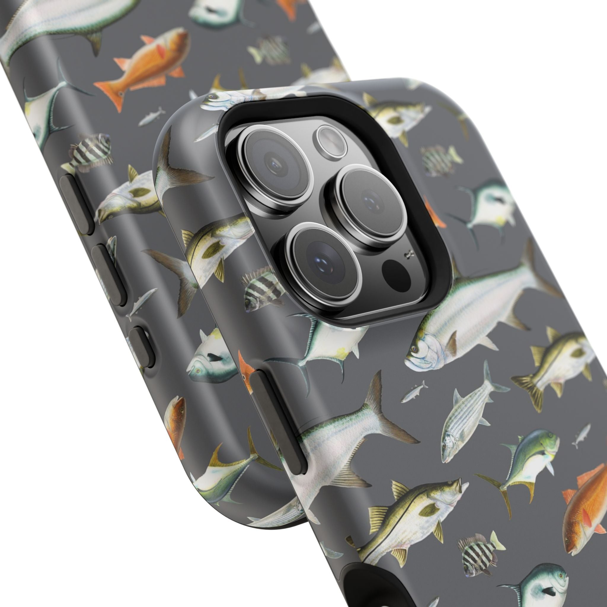 Southern Fish Grey MagSafe iPhone Case