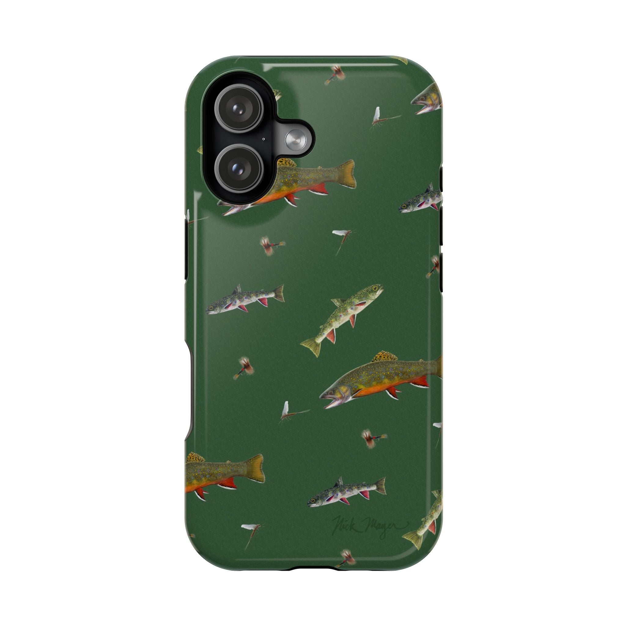 Trout and Flies MagSafe iPhone Case