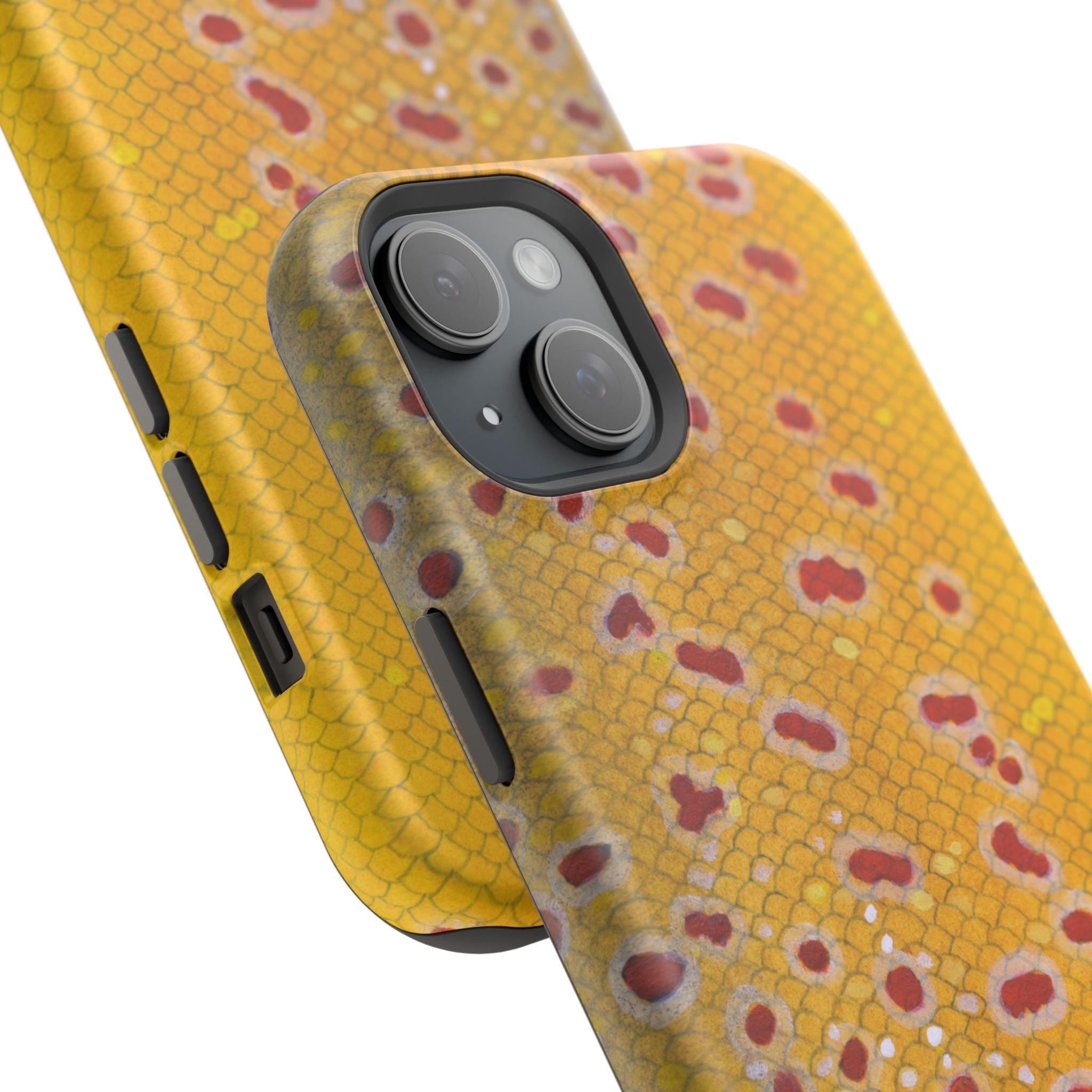 Brown Trout 3 Skin MagSafe iPhone Case