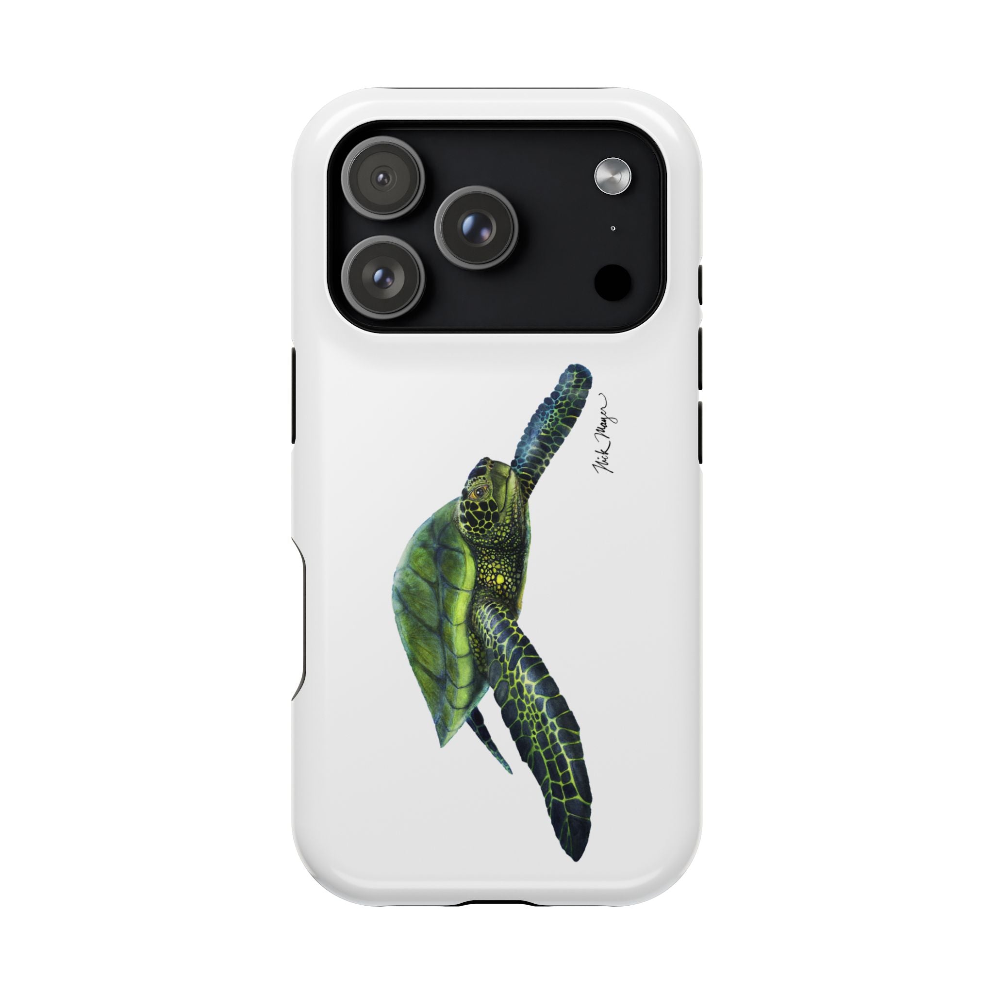 Green Sea Turtle MagSafe iPhone Case