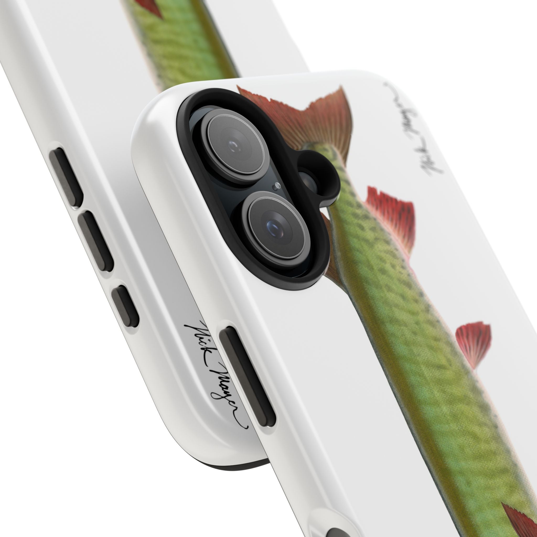 Trophy Muskie White Phone Case (iPhone)