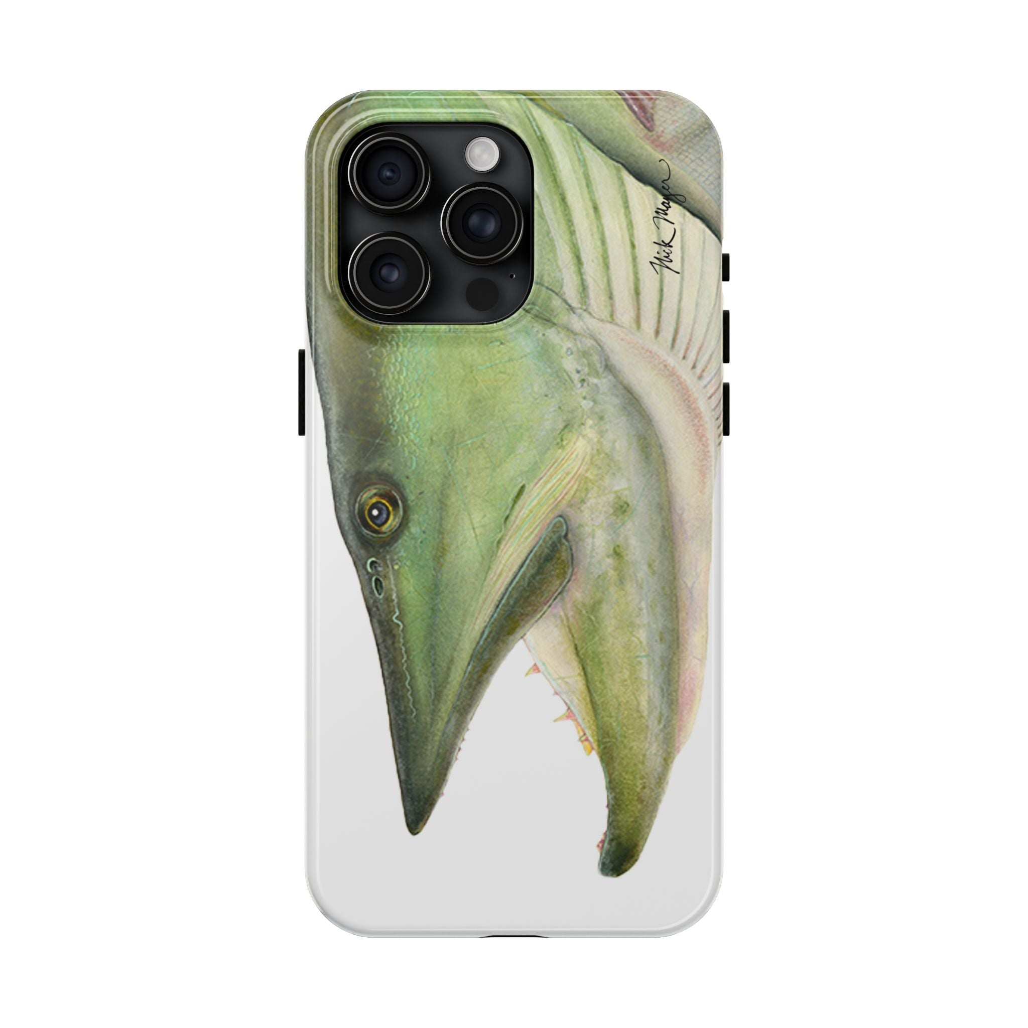 Trophy Muskie Face Phone Case
