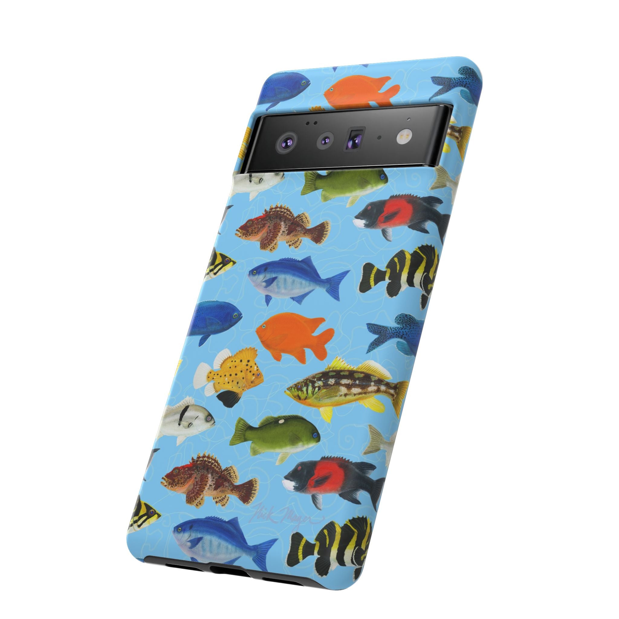 NEW California Fish Blue Phone Case (Samsung)