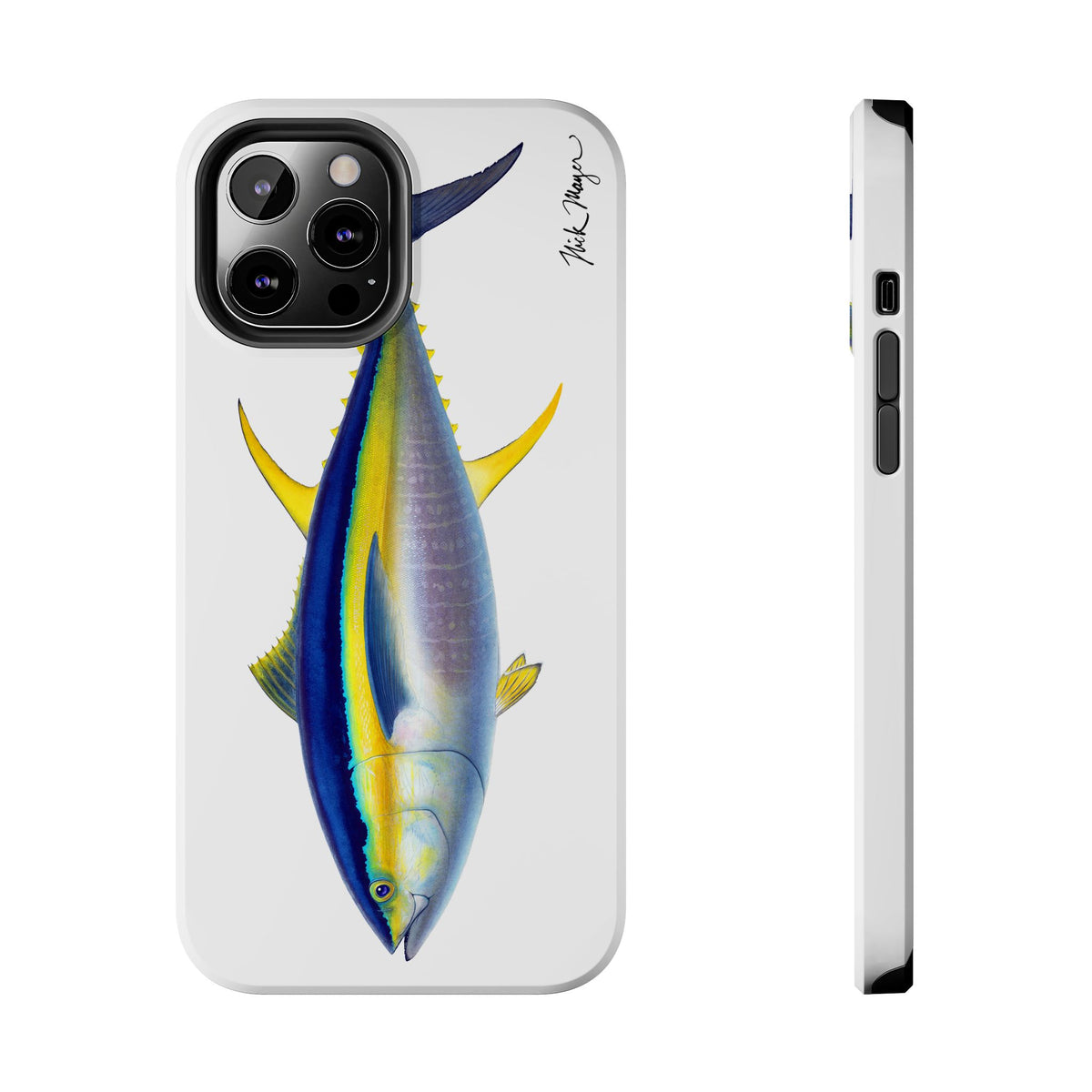 Yellowfin Tuna White Phone Case (iPhone) Printify