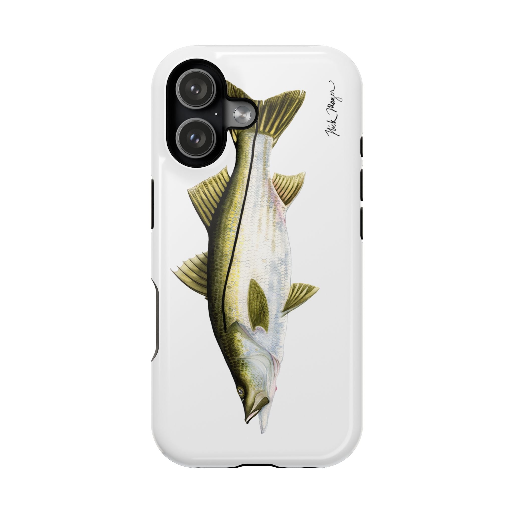 Snook MagSafe White iPhone Case