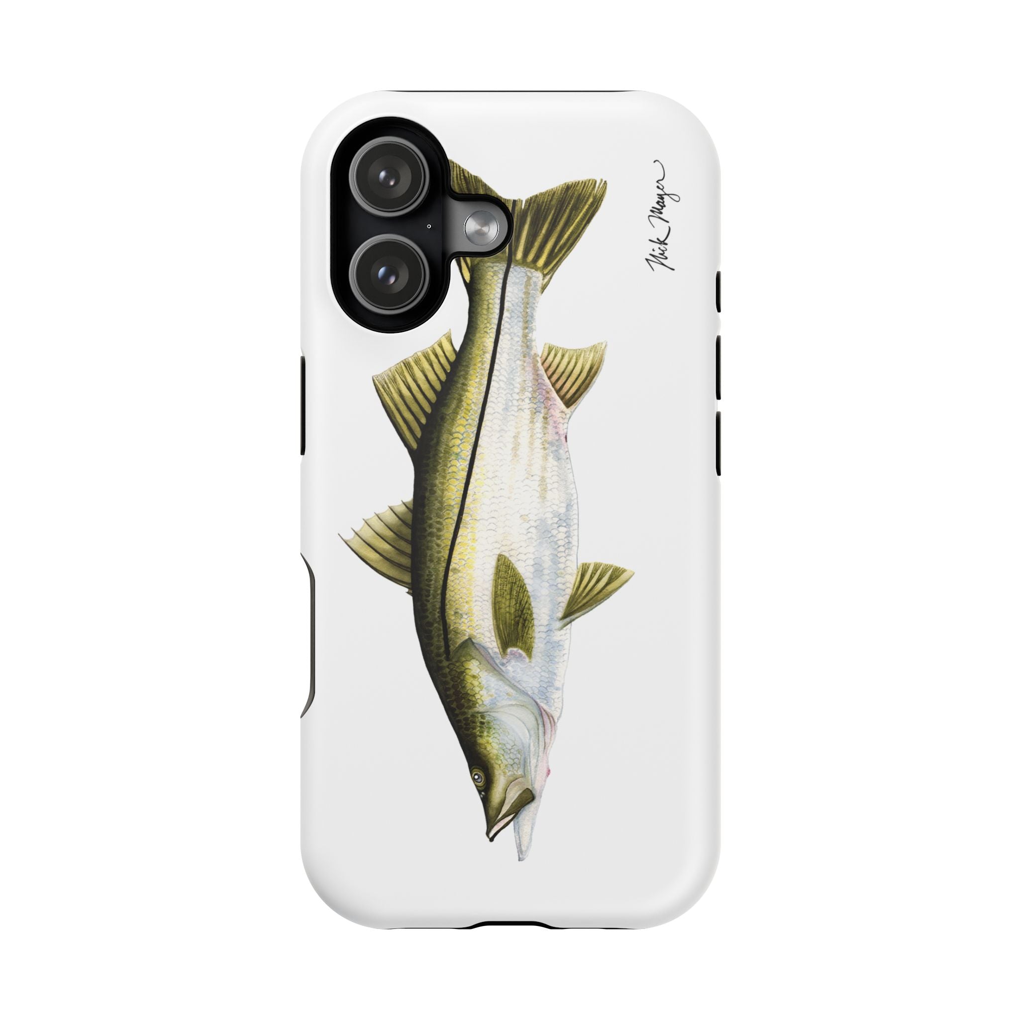 Snook MagSafe White iPhone Case