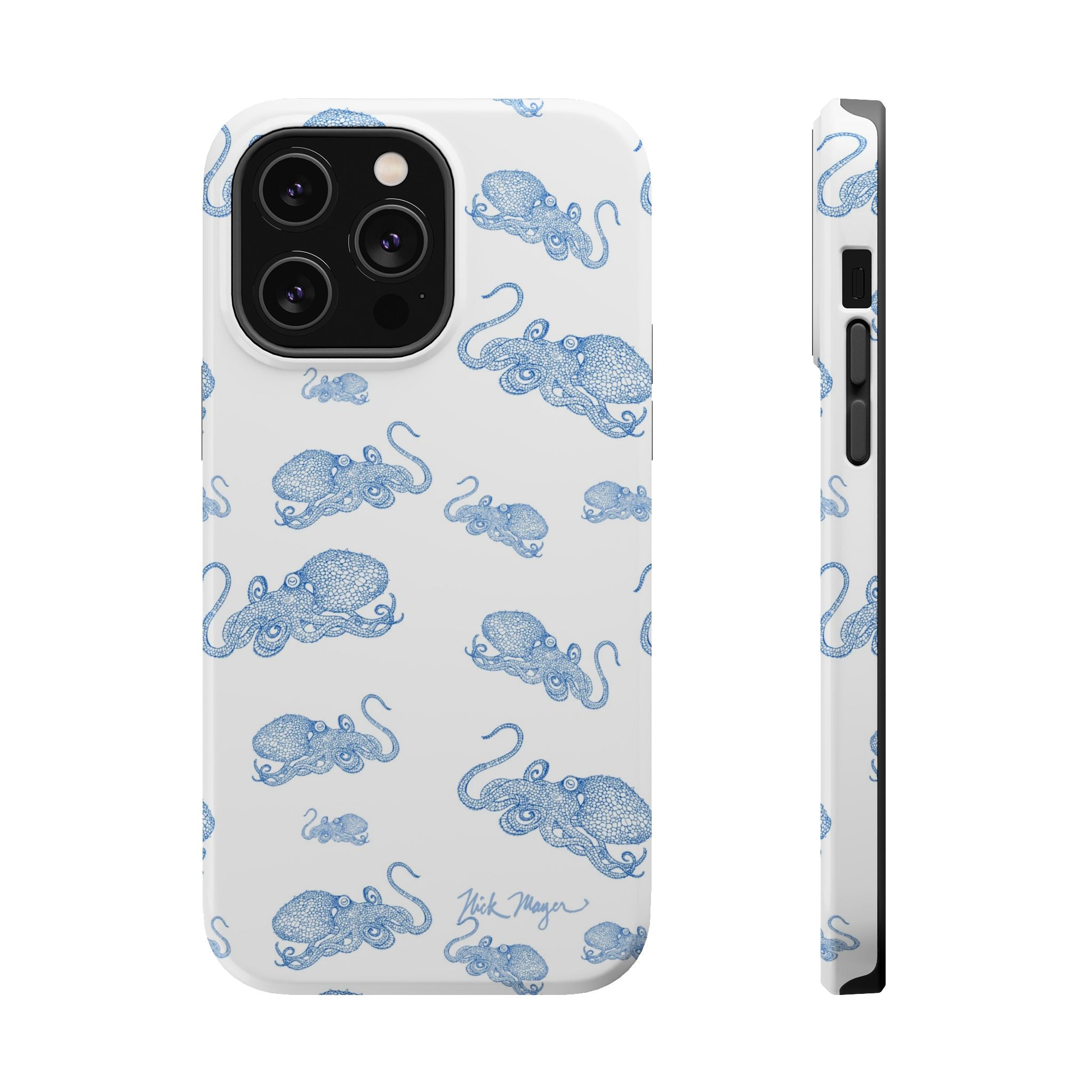 NEW Blue Octopus 2 MagSafe iPhone Case