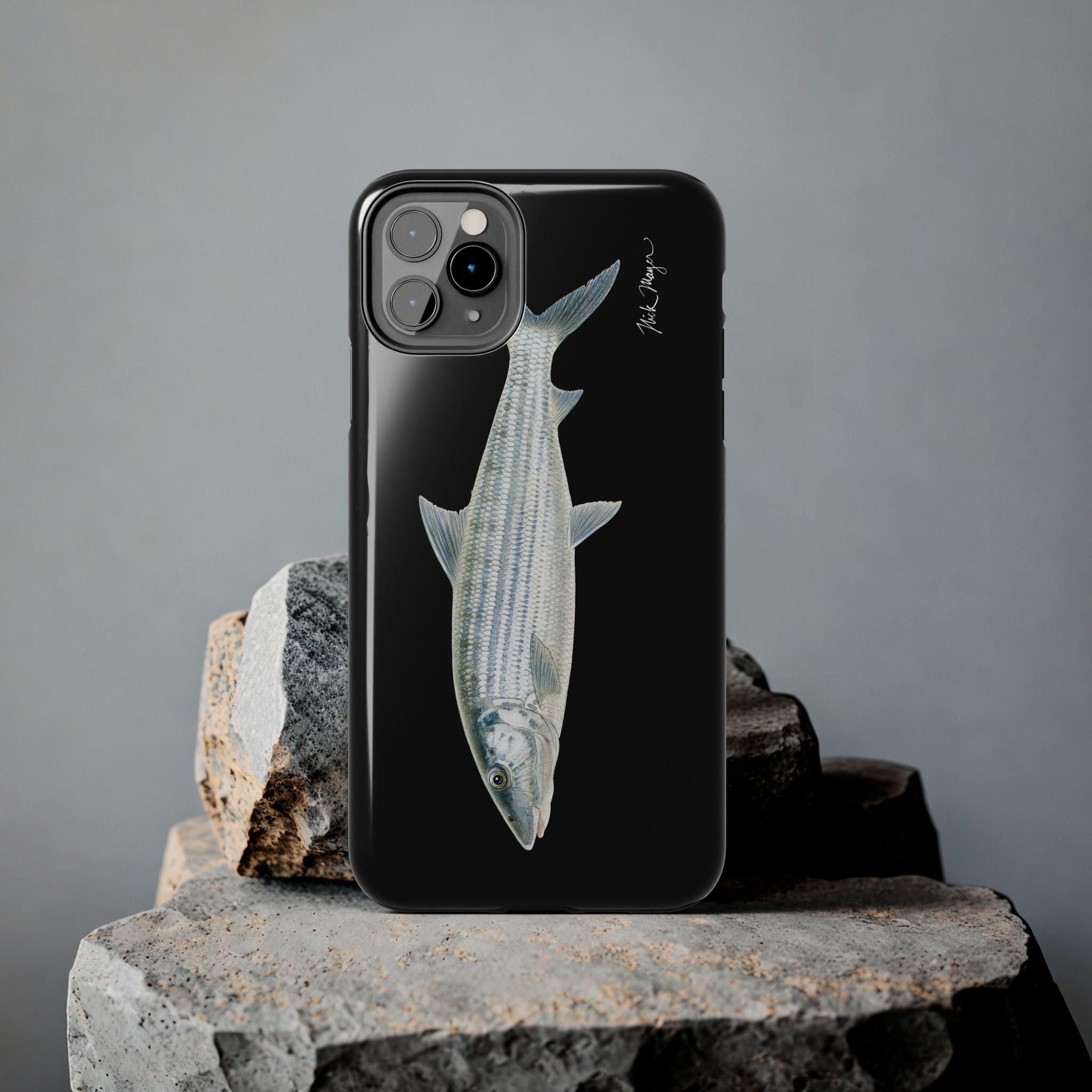 Bonefish Black Phone Case (iPhone)