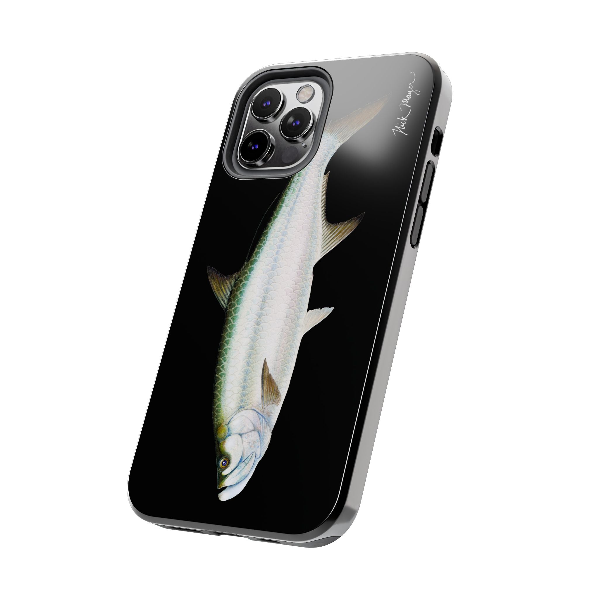 Tarpon Black Phone Case (iPhone)