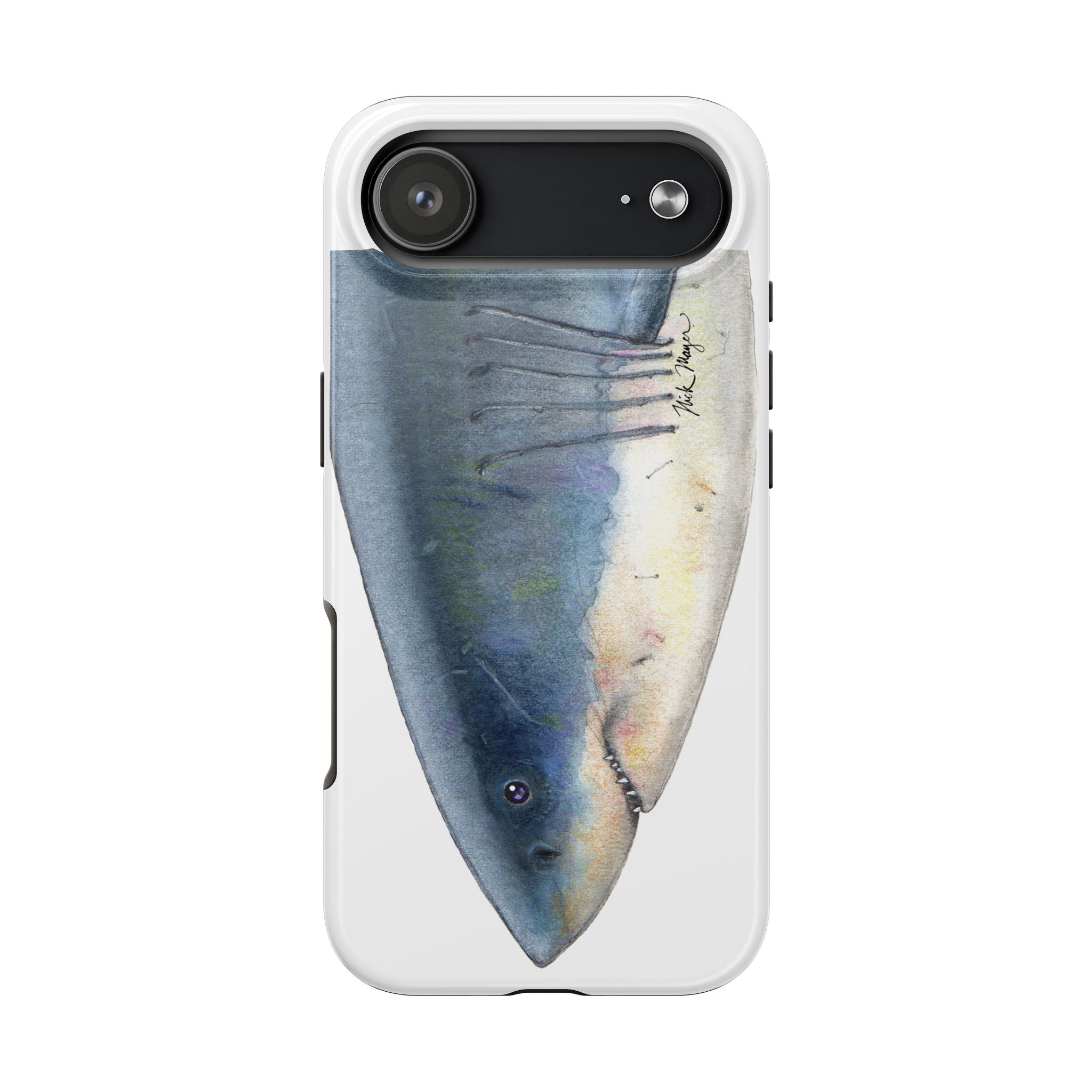Great White Shark Face Phone Case (iPhone)