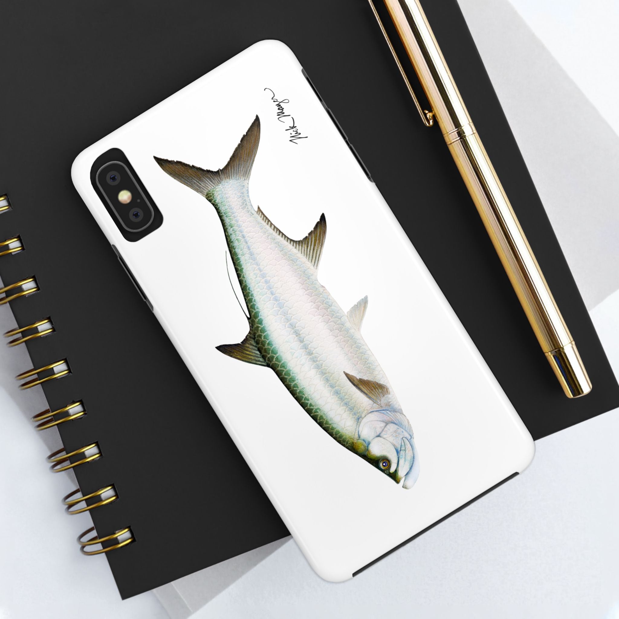 Tarpon White Phone Case (iPhone)