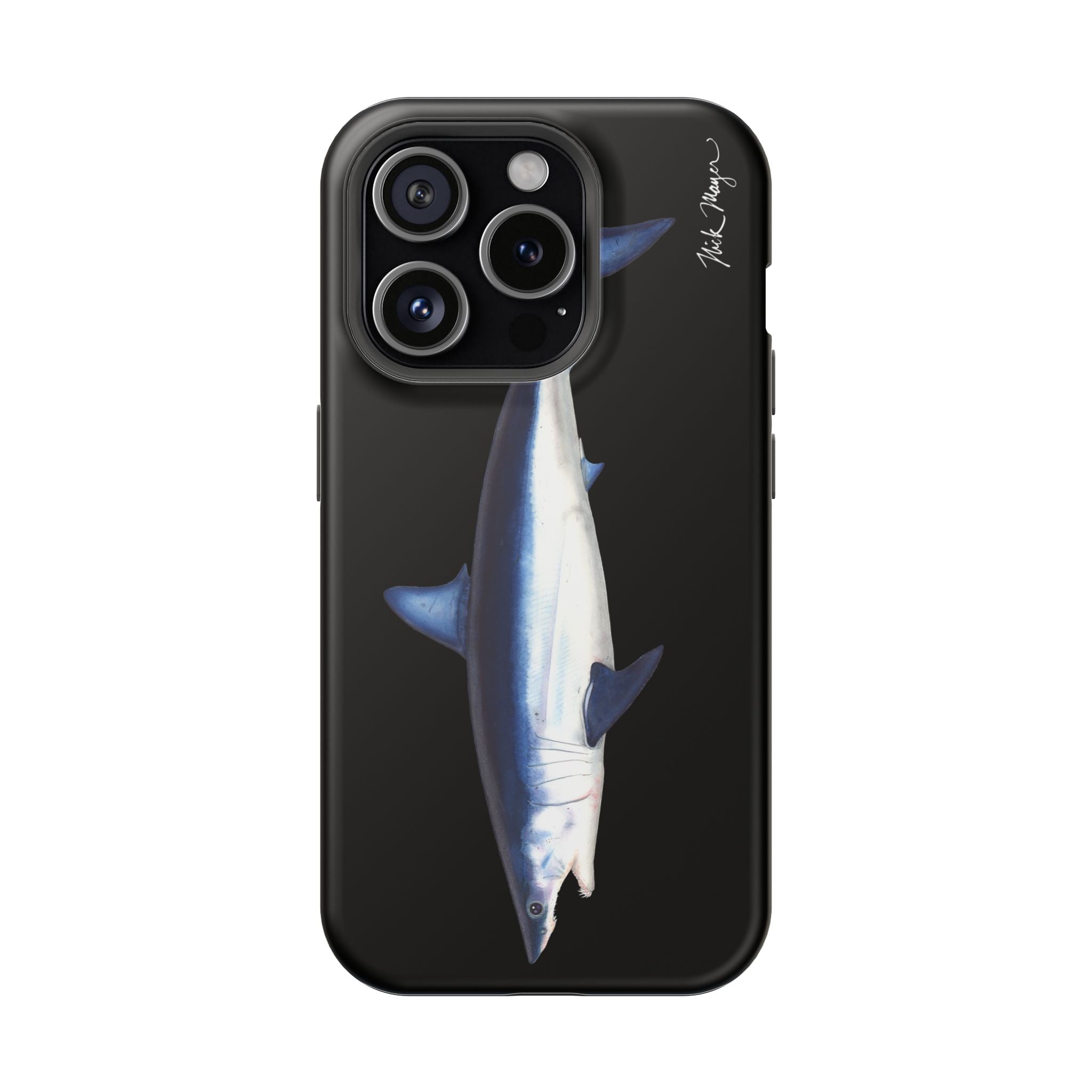 Mako Shark MagSafe Black iPhone Case
